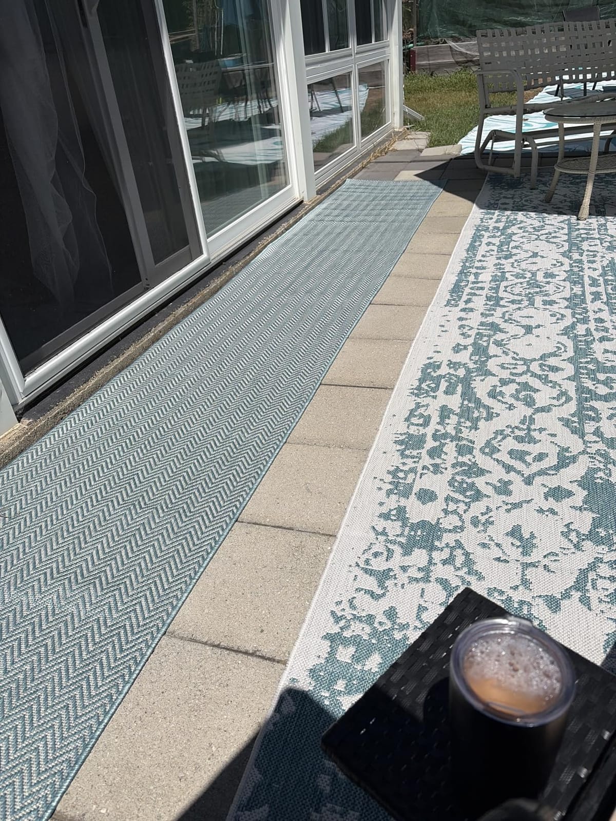 SAFAVIEH Courtyard Outdoor Area Rug 5'3