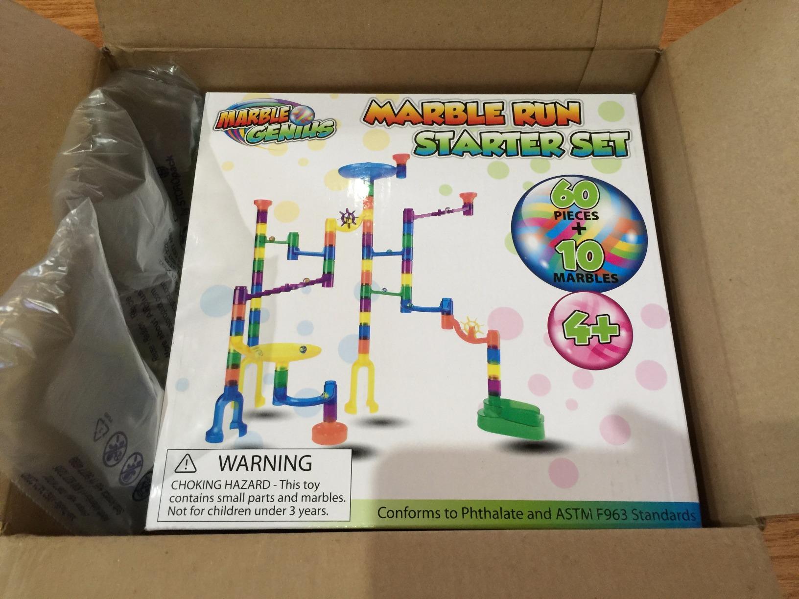 Marble Genius Marble Run Super Set, 150 Translucent Pieces, STEM Toy customer photo 2