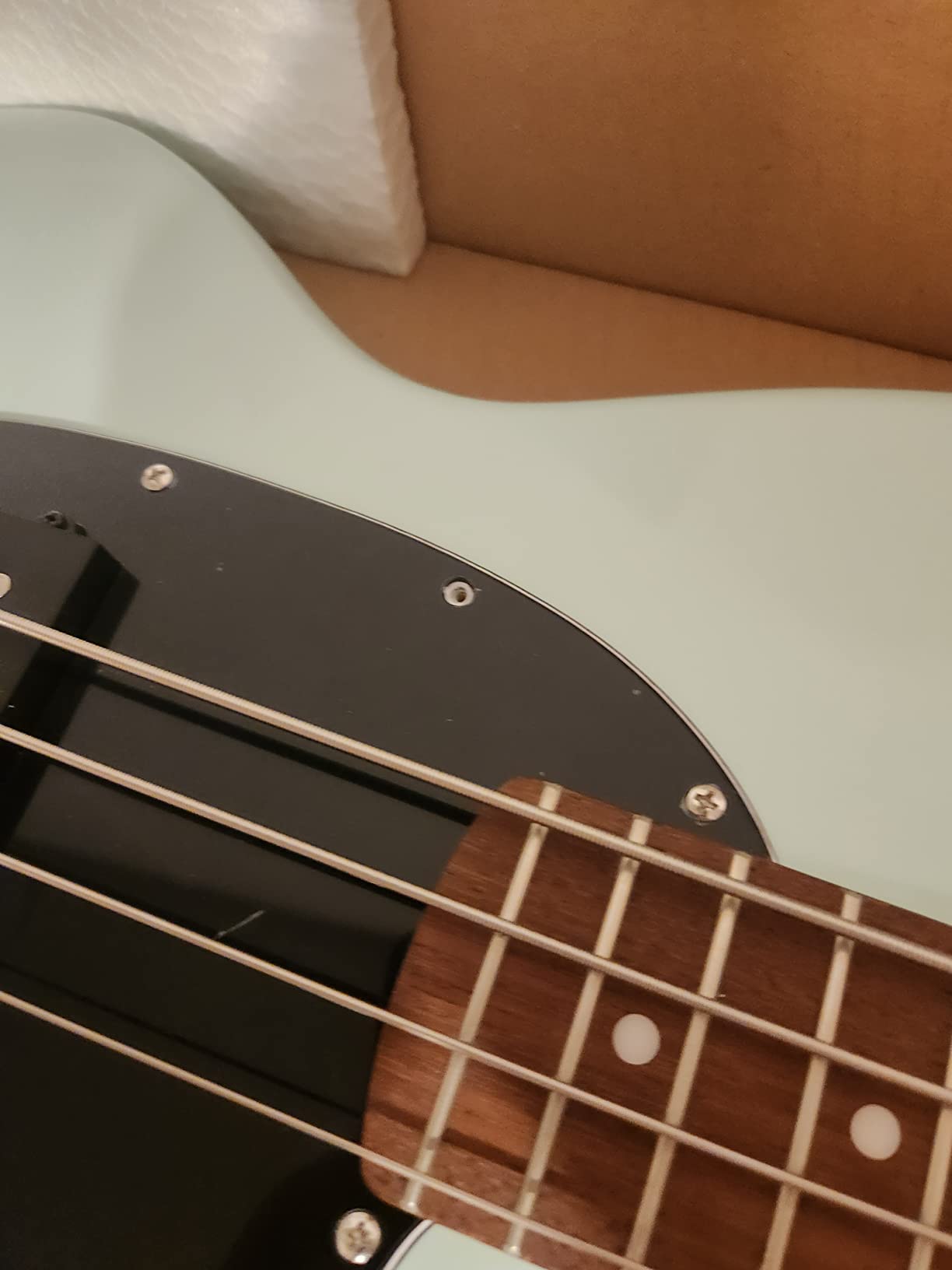 Ibanez Talman TMB30 Bass Guitar - Black | PJ pickup configuration with mahogany body and rosewood fretboard for performance, versatility and practice customer photo 2