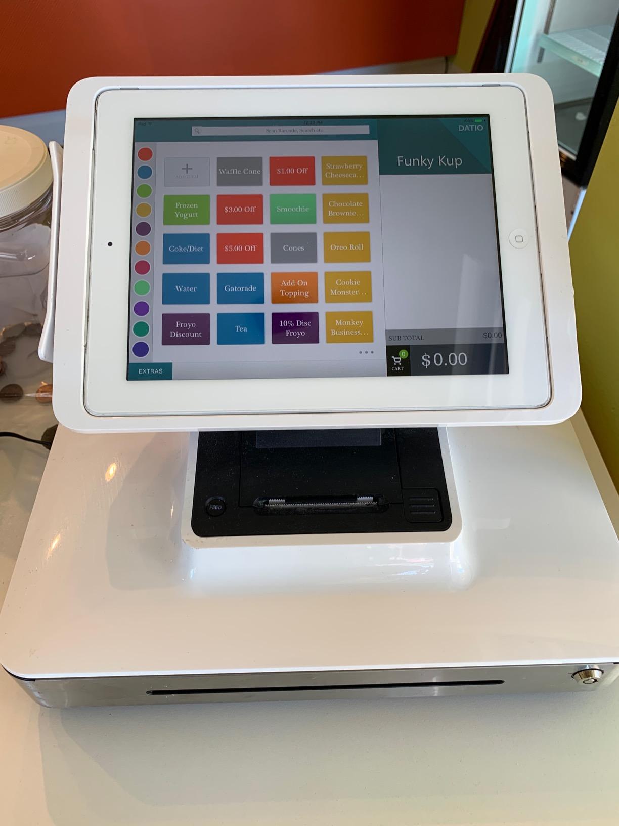 Datio POS Point of Sale Base Station and Cash Register for iPad with Point of Sale (Pos) Software customer photo 1