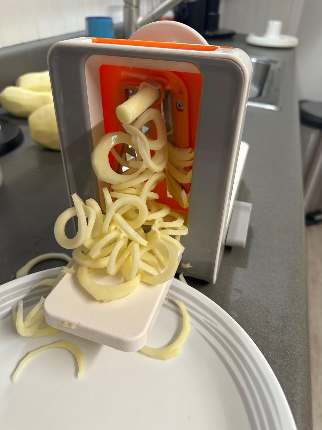 OXO Good Grips 3-Blade Tabletop Spiralizer with StrongHold Suction customer photo 2