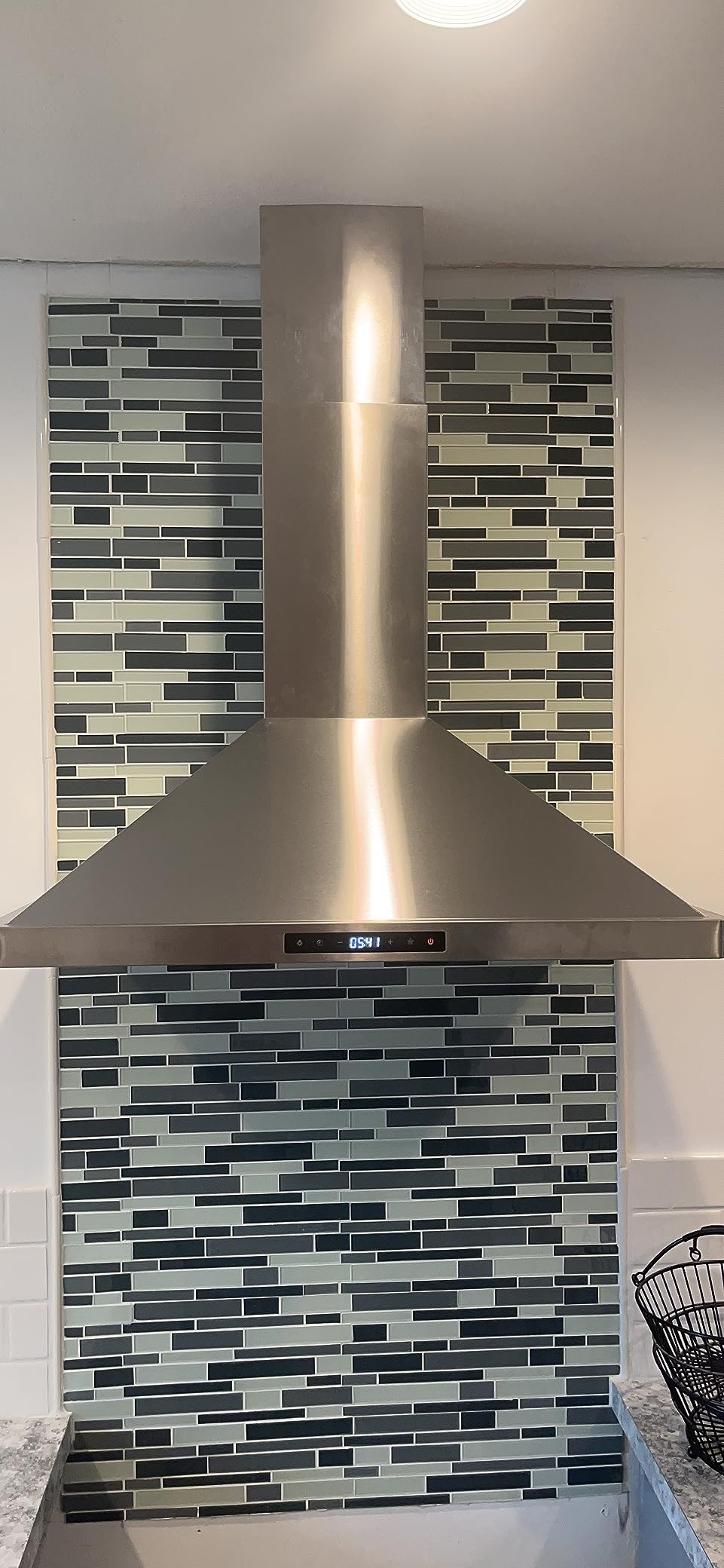30 in. Vista Coll 380 CFM Ducted Wall Mount Range Hood LED, Stainless Steel customer photo 1