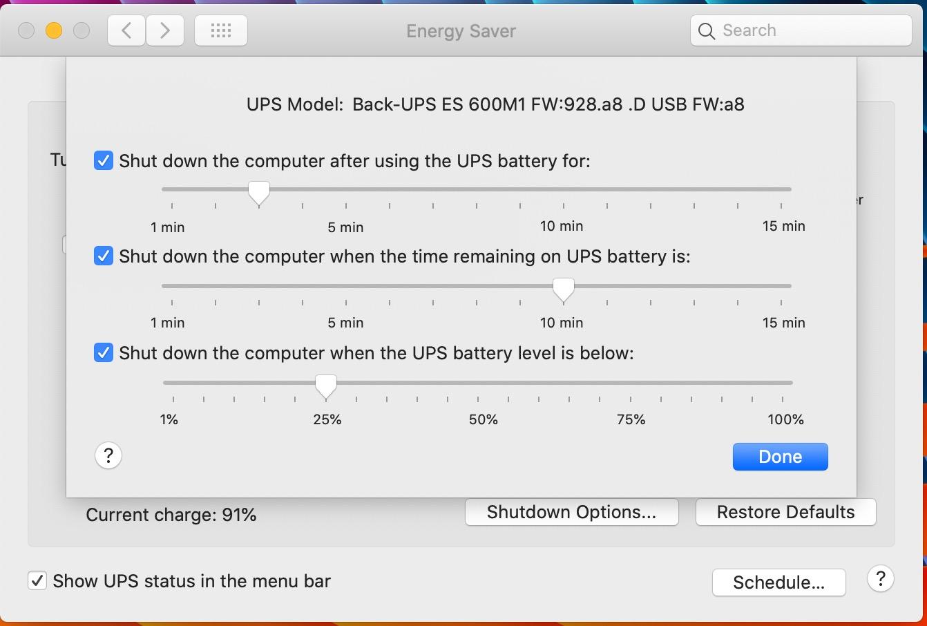 APC UPS 600VA/330W Battery Backup for Computer, Router, NAS, BE600M1 customer photo 1