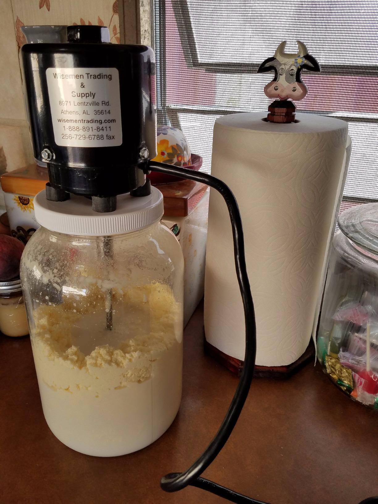Buttermeister Butter Churn (1 Gallon) customer photo 1