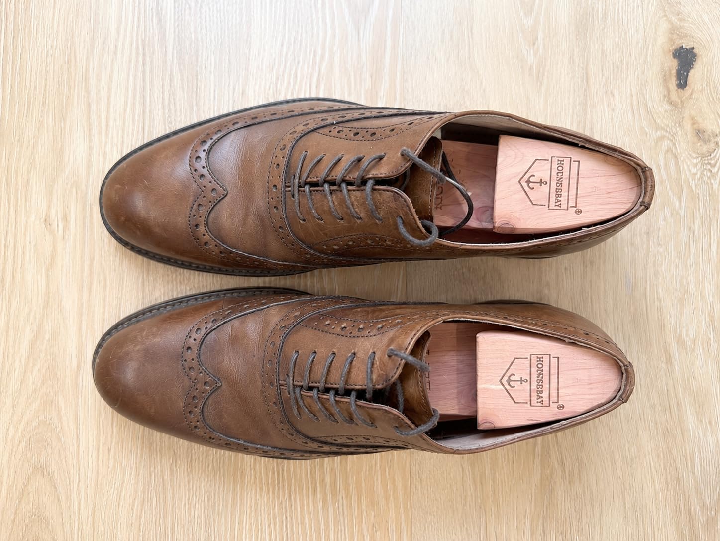 HOUNDSBAY Cedar Shoe Tree, Shoe Trees for Men & Women - Shaper & Stretcher customer photo 2