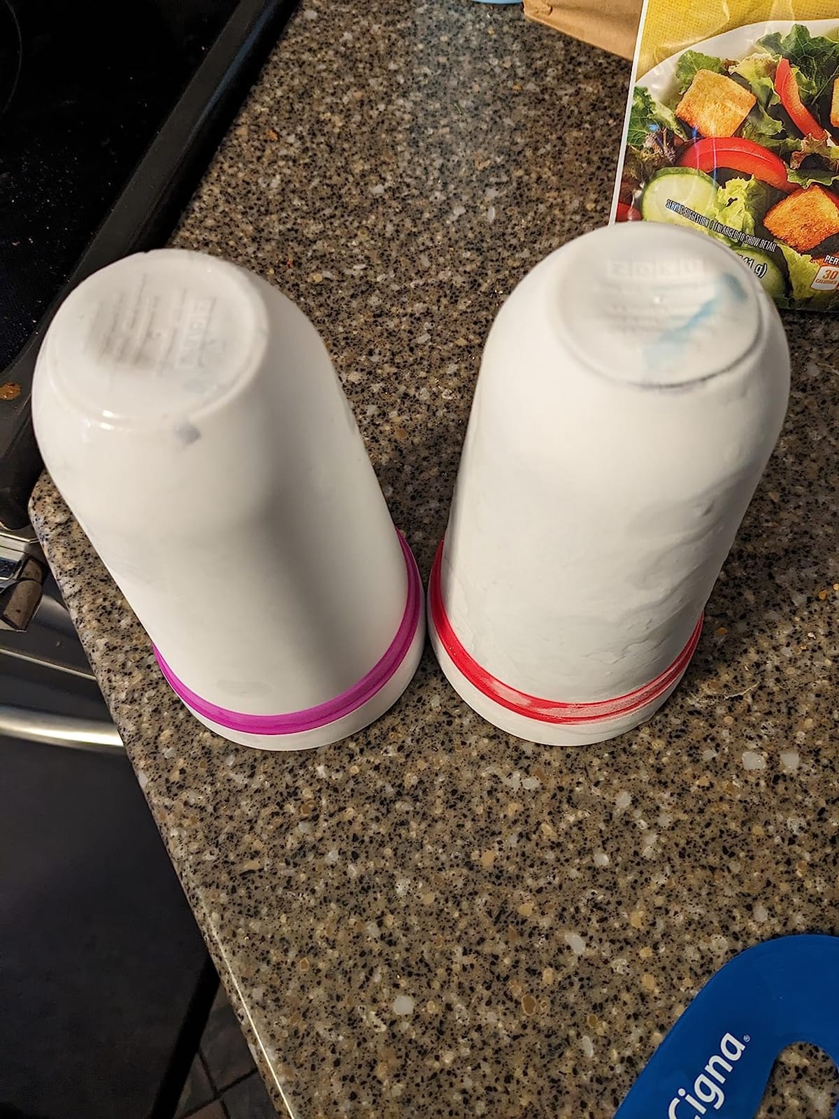 Slushie Cup With Slush Spoon Freezer Core Single-Serve Cup, Purple customer photo 2