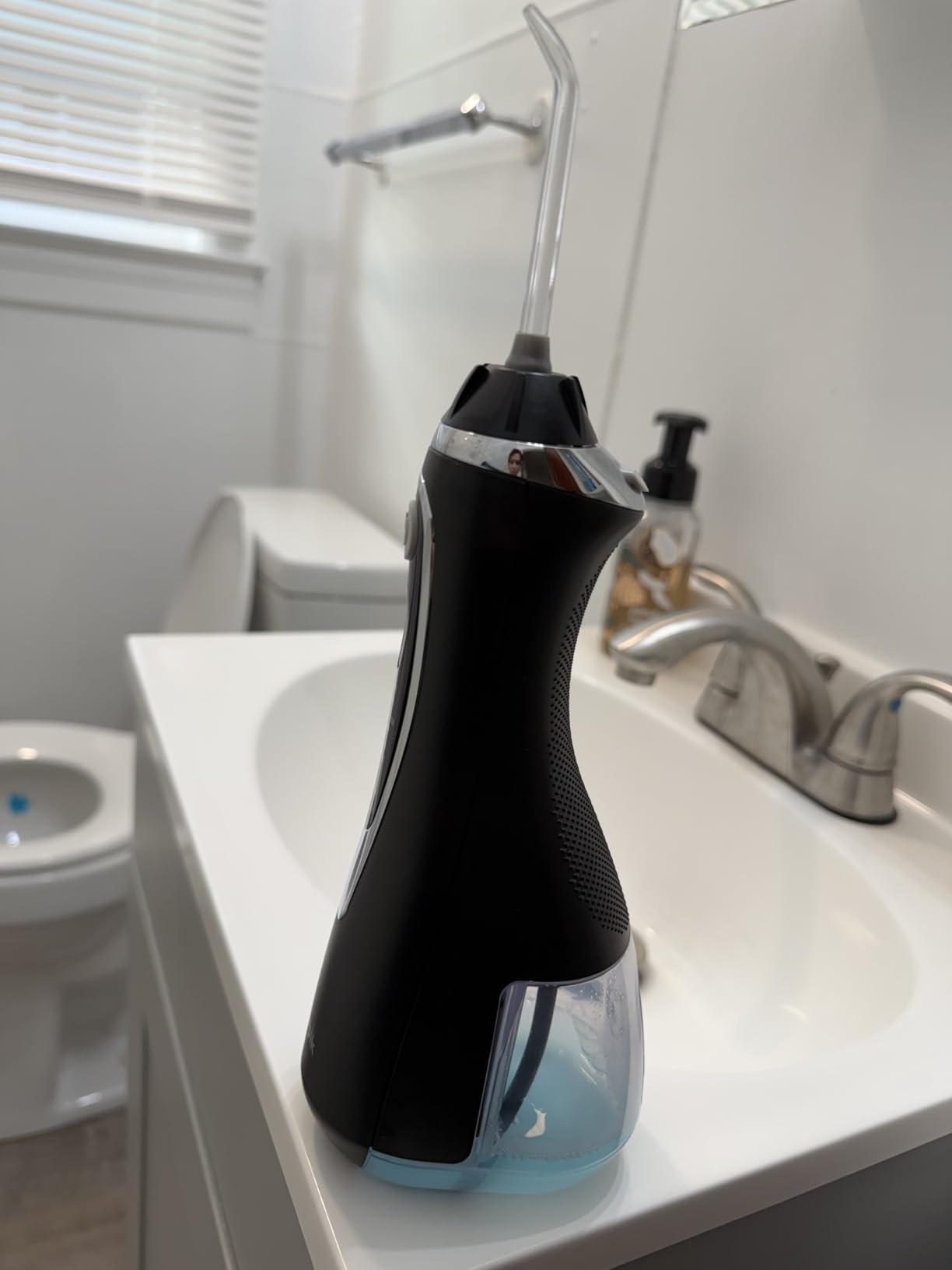 Waterpik Cordless Advanced Portable Water Flosser, Rechargeable, White customer photo 1