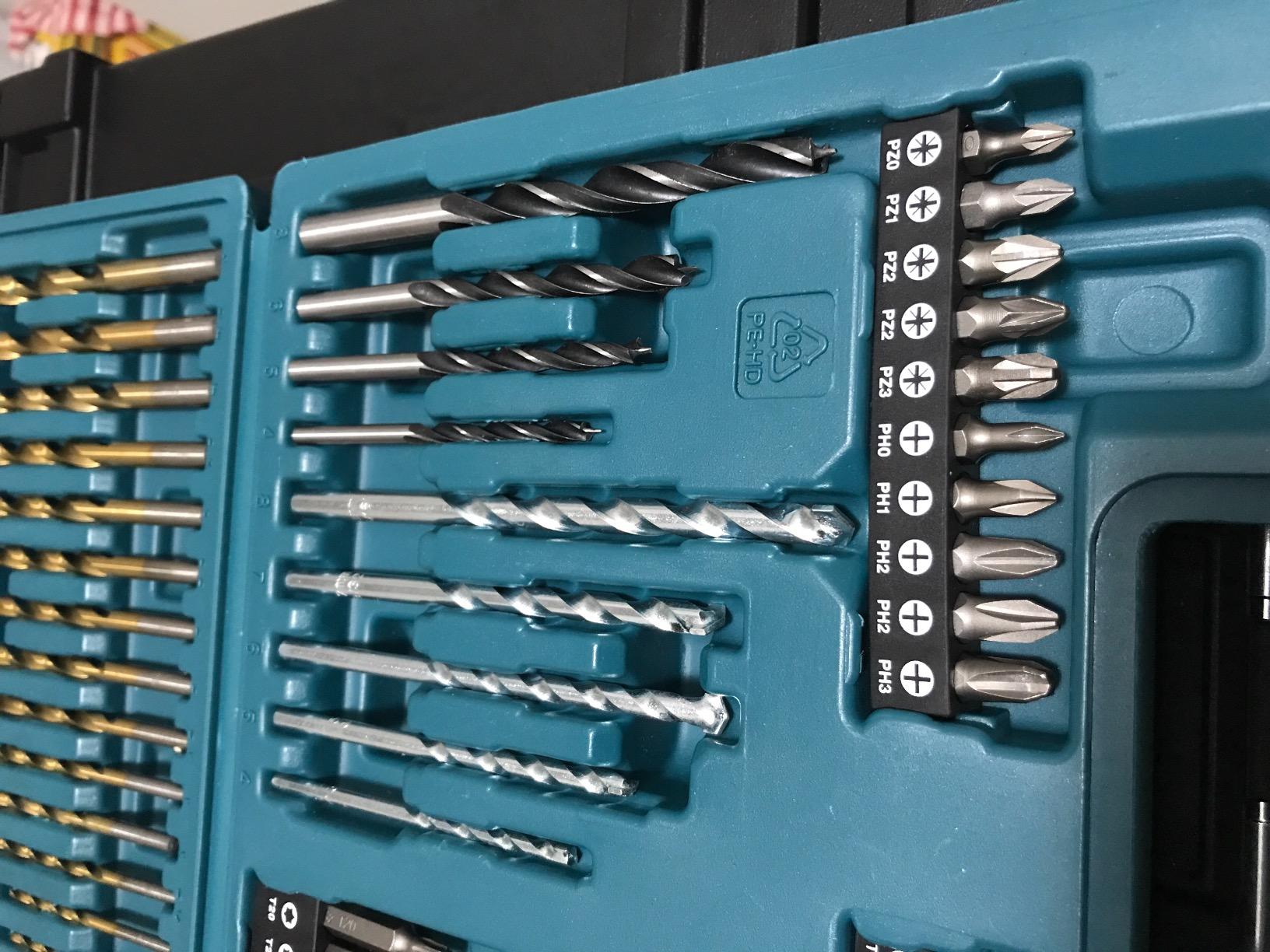 Makita B-49373 75 PC Metric Drill and Screw Bit Set customer photo 2