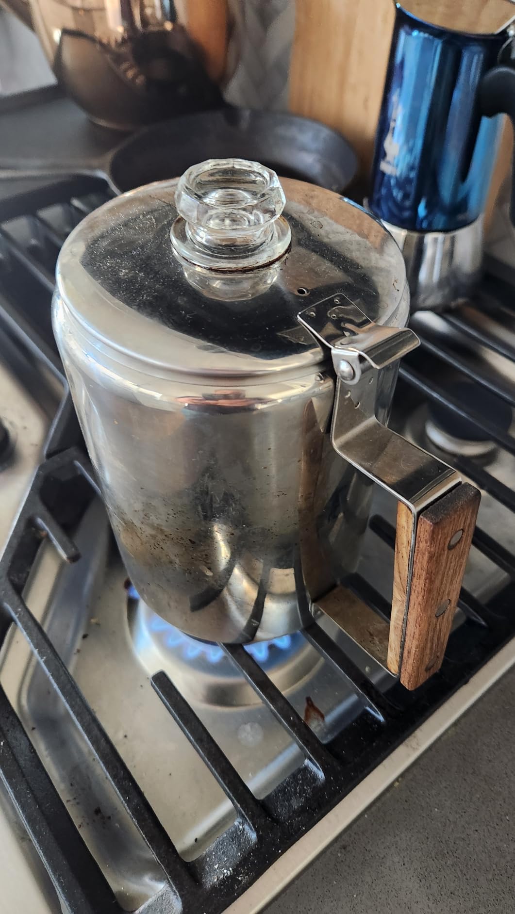 COLETTI Bozeman Percolator Coffee Pot - NO Aluminum or Plastic [9 cup] customer photo 1