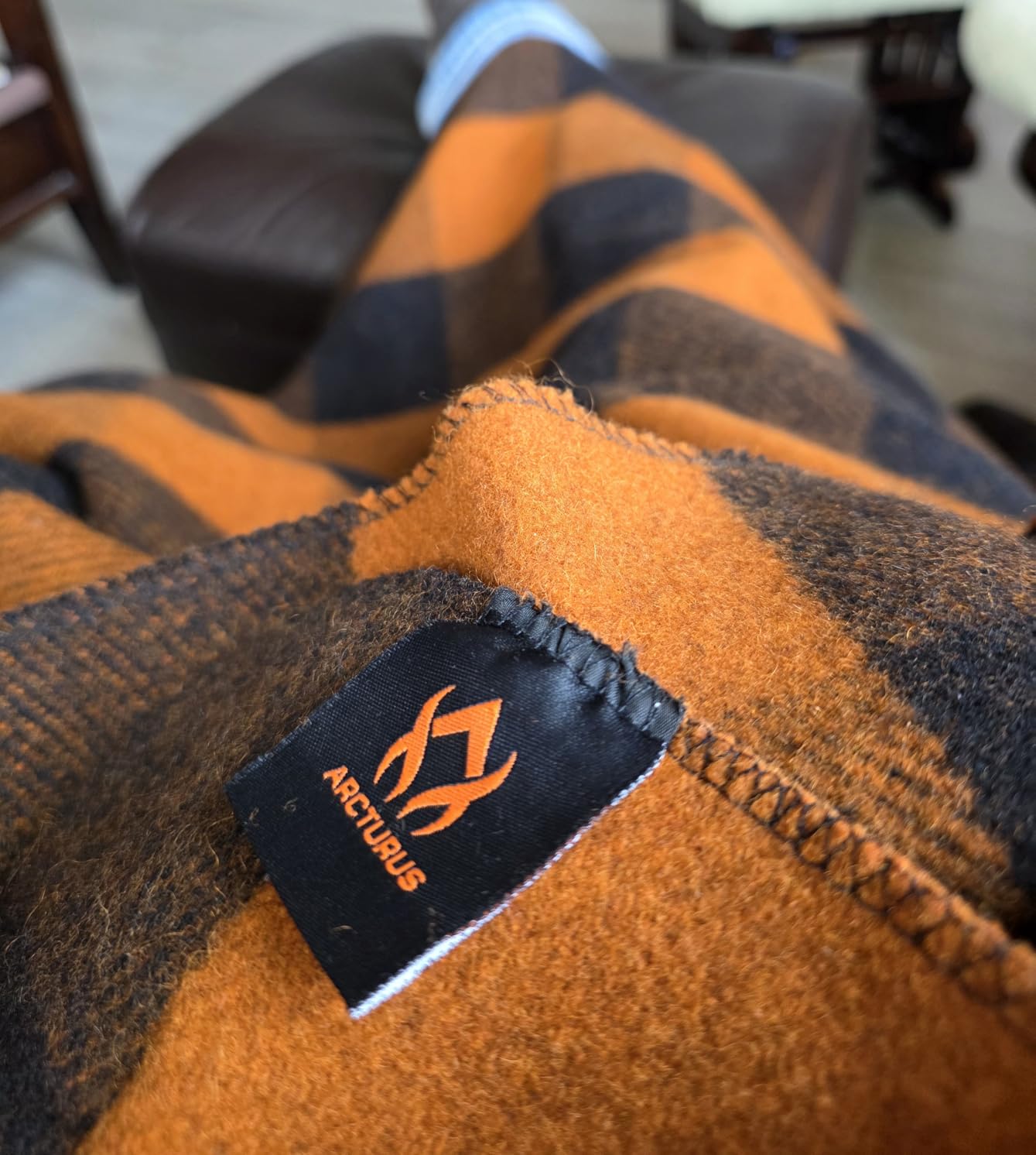 Arcturus Military Wool Blanket - Warm, Thick, Washable - Great for Outdoors, Camping, Stadium Blanket, Picnics, Travel - Car & Bushcraft Survival Kits customer photo 1