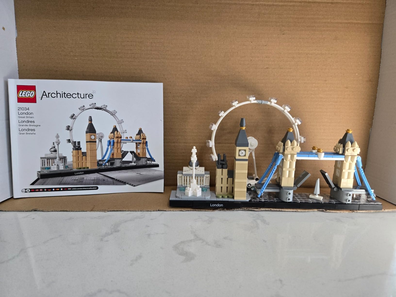 LEGO Architecture London Skyline Collection 21034 Building Set Model Kit and Gift for Kids and Adults (468 pieces) customer photo 1
