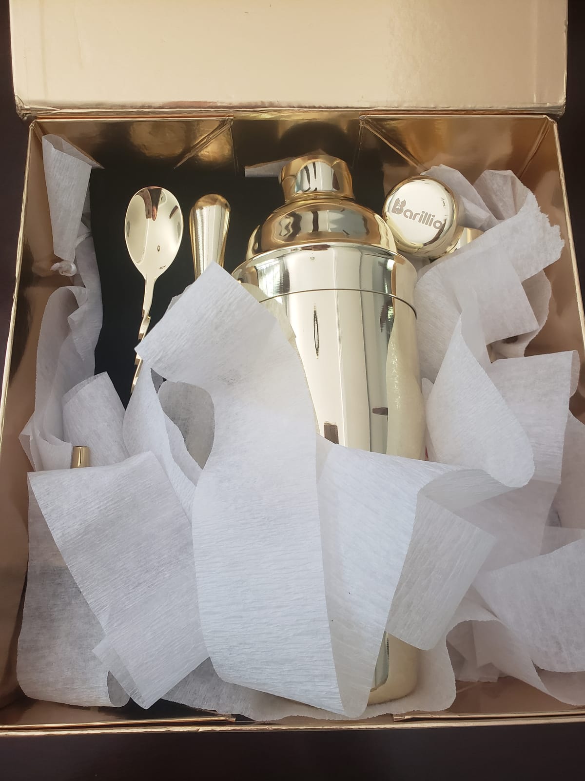 Barillio Mixology Bartender Kit - 8 pcs Stainless Steel Travel Cocktail Shaker Set with Bag - Bar Tools Set with Martini Shaker, Drink Mixer Spoon & Mojito Muddler for Cocktails, Pourers & Jigger customer photo 1