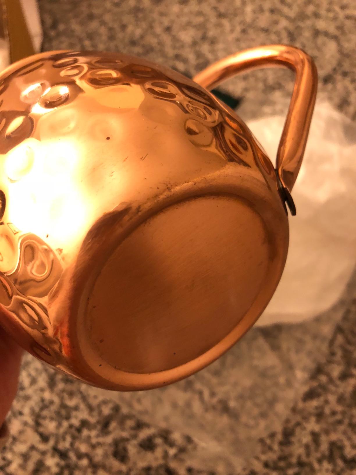Moscow-Mix Moscow Mule Mugs Set of 4, Pure Copper Mugs, Copper Cups 16 oz customer photo 1
