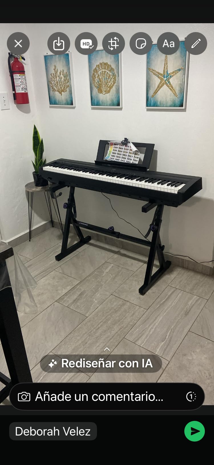 YAMAHA P71 88-Key Weighted Action Digital Piano with Sustain Pedal and Power Supply (Amazon-Exclusive) customer photo 1
