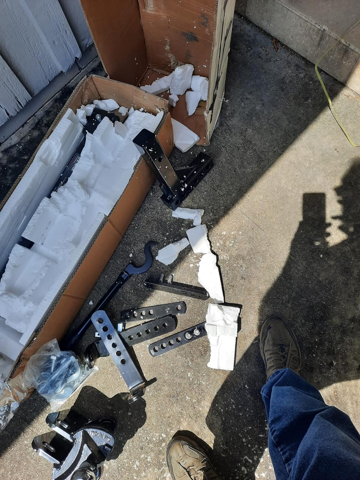 Fastway e2 2-Point Sway Control Trunnion Hitch, 92-00-1065, 10,000 Lbs Trailer Weight Rating, 1,000 Lbs Tongue Weight Rating, Weight Distribution Kit Includes Standard Hitch Shank, Ball is Included customer photo 1
