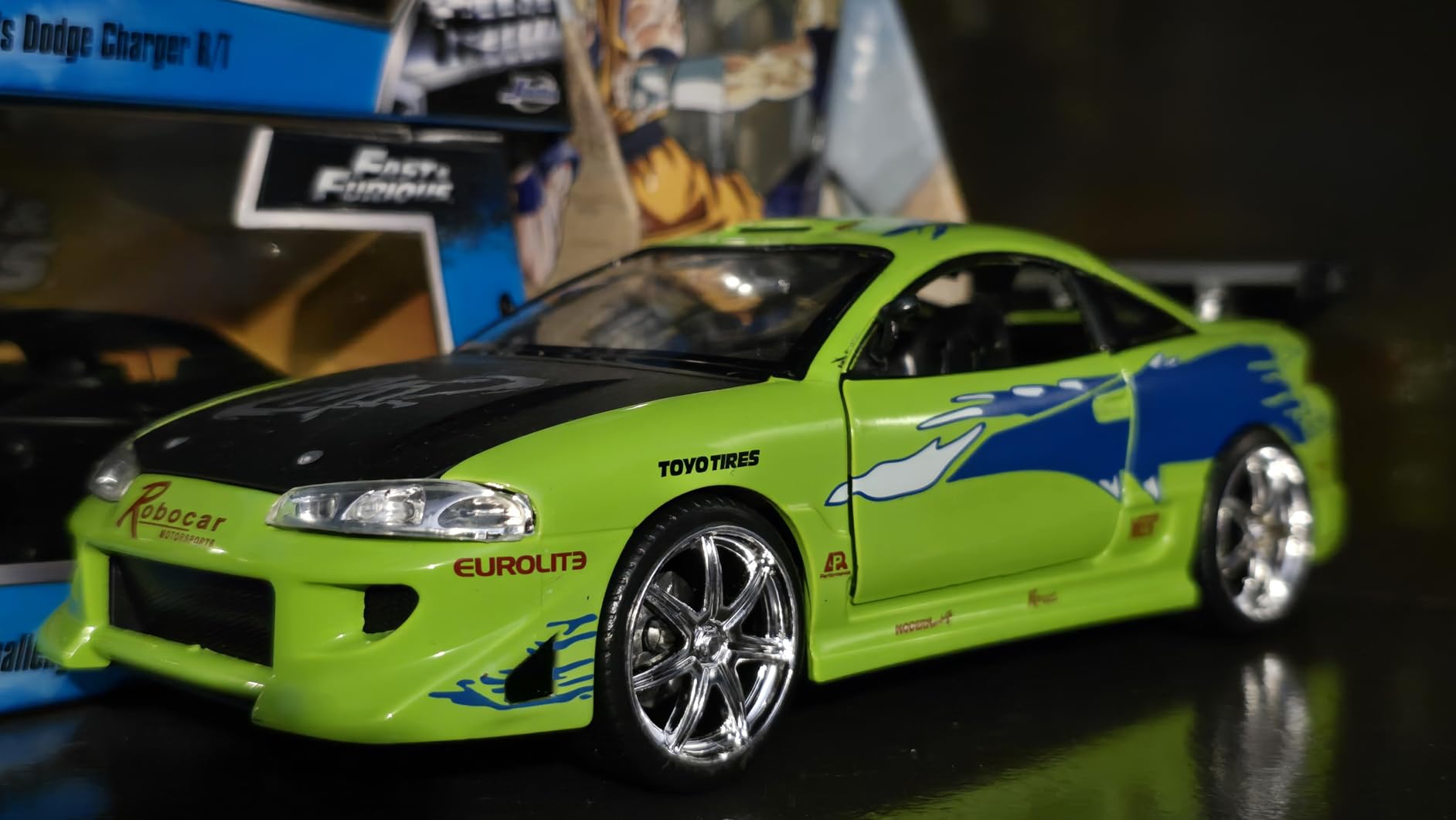 Jada Fast & Furious 1:24 Brian's Mitsubishi Eclipse Die-cast Car, Toys for Kids and Adults customer photo 1