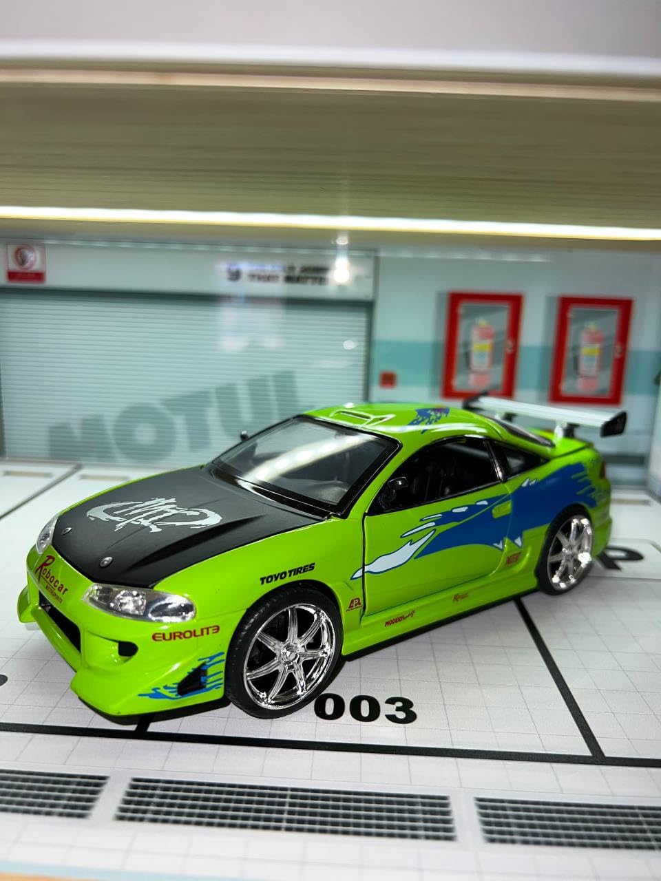 Jada Fast & Furious 1:24 Brian's Mitsubishi Eclipse Die-cast Car, Toys for Kids and Adults customer photo 2
