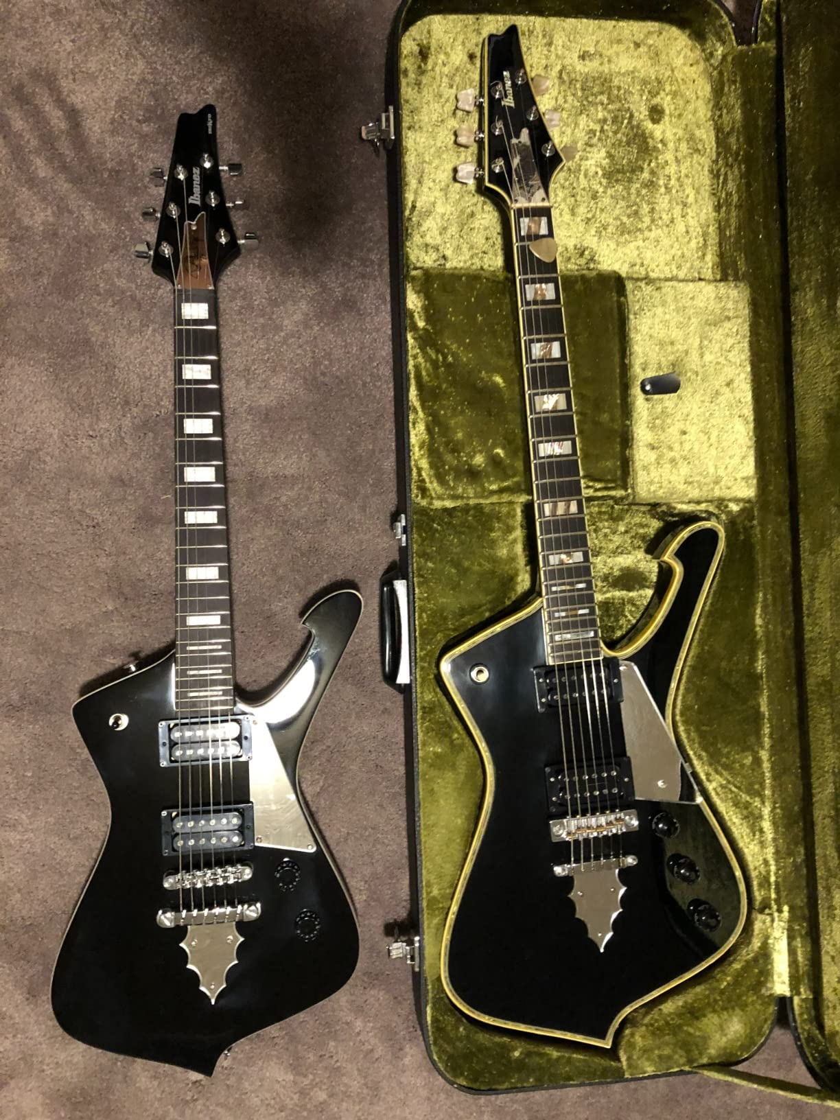 Ibanez PSM10BK Paul Stanley Signature MIKRO Black Short Scale Electric Guitar customer photo 1