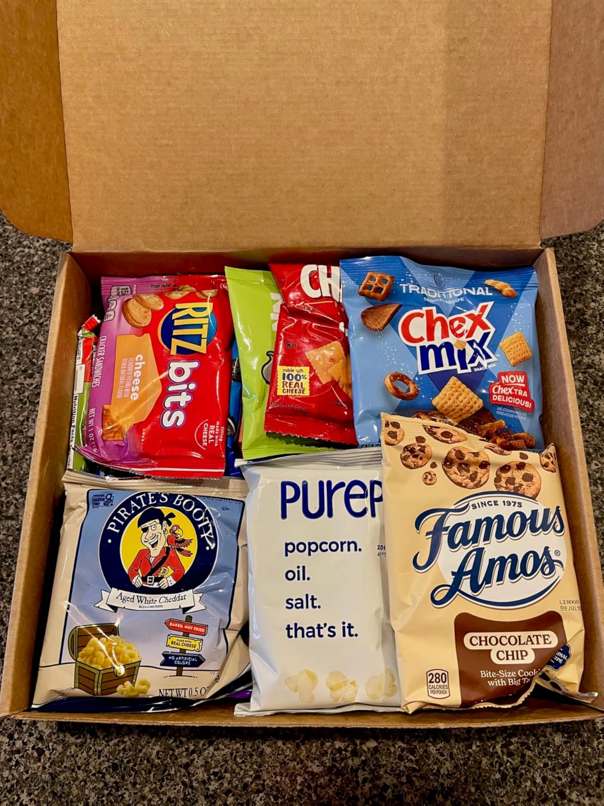 CRAVEBOX Snacks Box Variety Pack Care Package (45 Count) Back to School Treats Gift Basket Adults Kids Grandkids Guys Girls Women Men Boyfriend Birthday Cookies Chips College Student Office customer photo 2