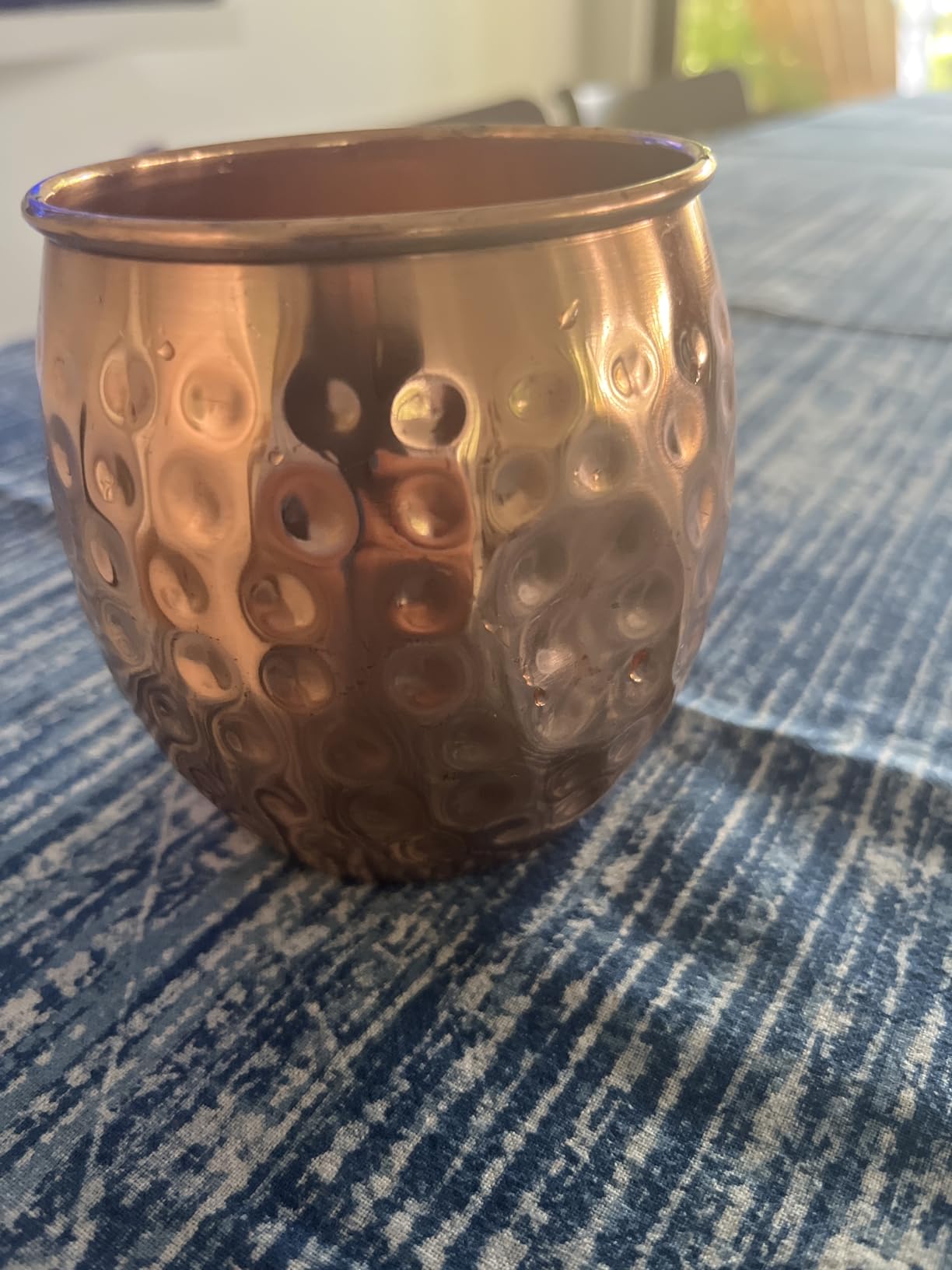 Advanced Mixology Pure Copper Moscow Mule Mugs Set of 4, 19 oz Hand-Hammered Copper Cocktail Mugs with Reusable Straws, Jigger & Coasters, Ideal for Home Bars, Restaurants & Events, 1-Year Warranty customer photo 2