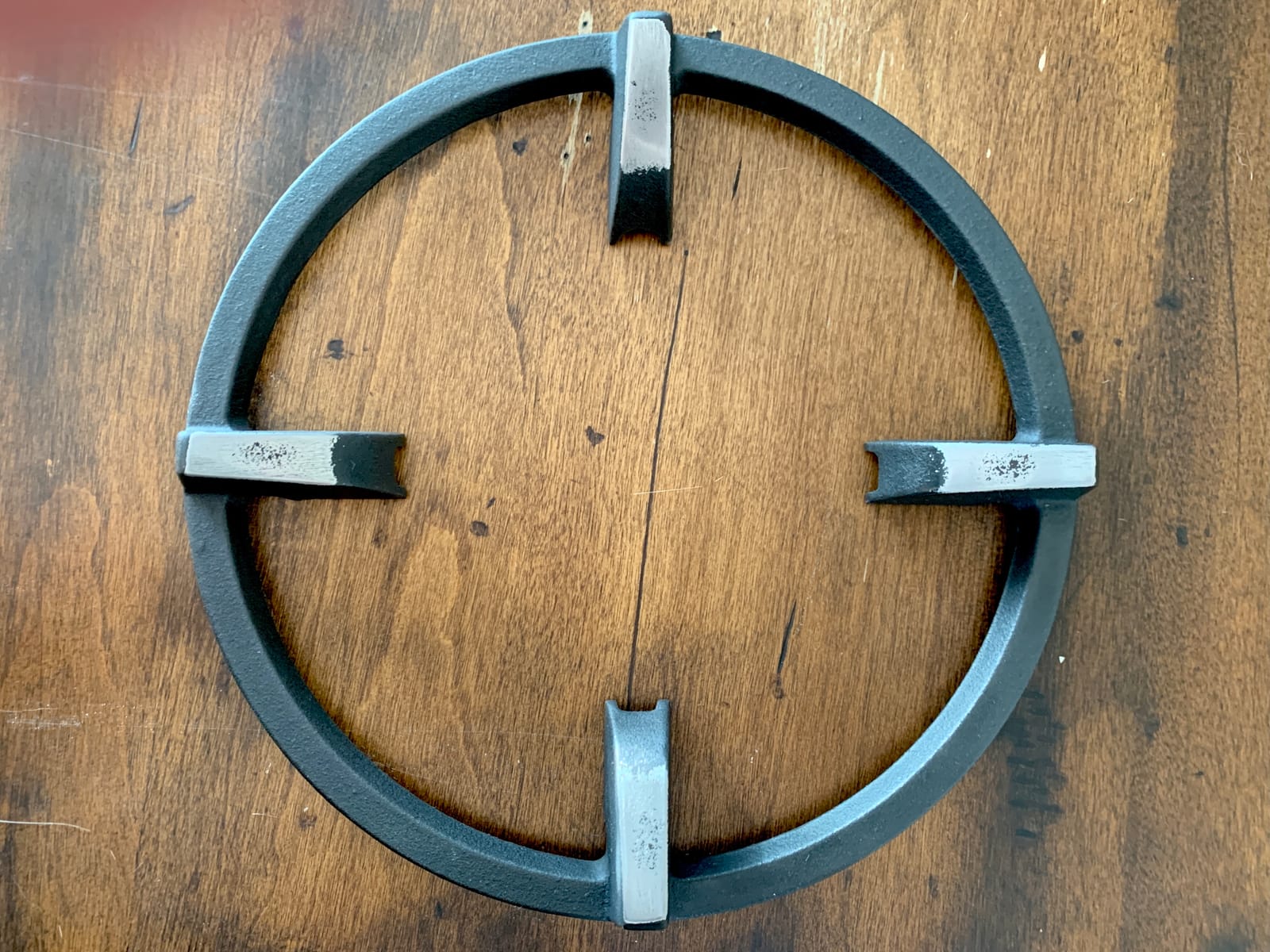 Wok Ring, Replacement Parts for Gas Stove Burner Grates Cast Iron Stove Top Grates Support Ring Universal Non-Slip 9 Inch Samsung GE Whirlpool Kitchenaid LG Range Base Wok Burner Ring customer photo 2