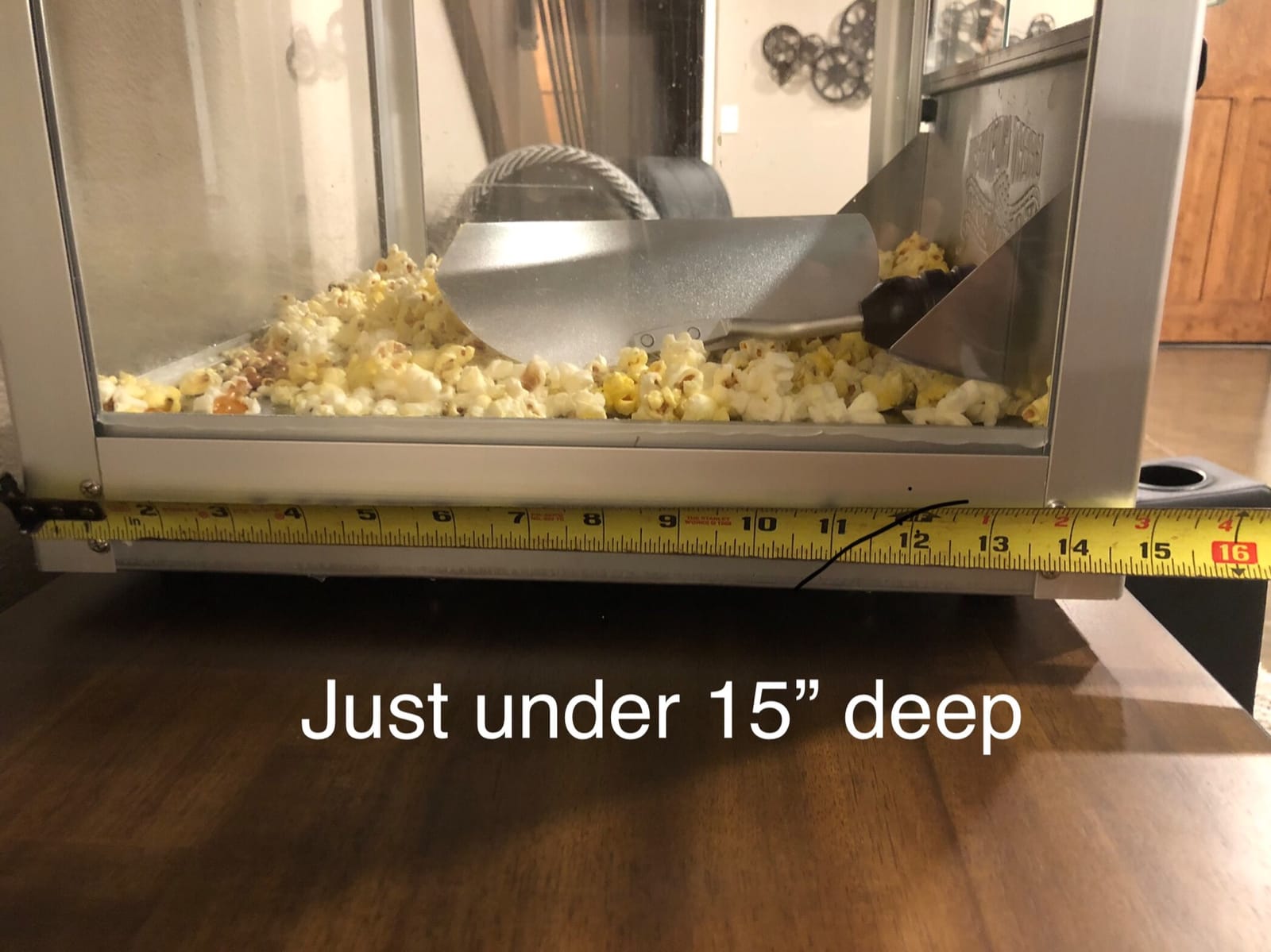 Great Northern Popcorn Perfect Popper 10oz Popcorn Machine, Black customer photo 1
