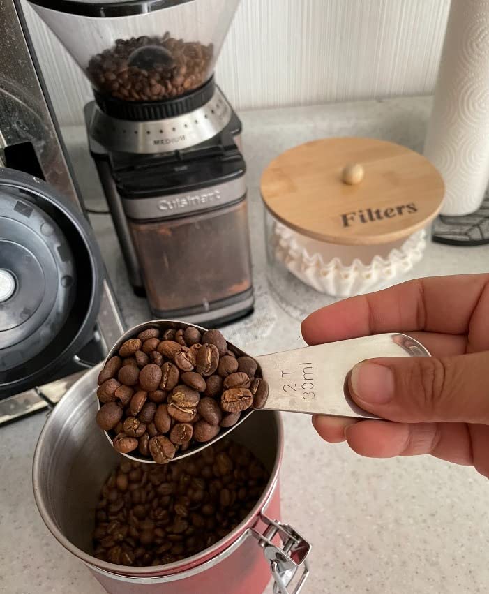 Coffee Gator Coffee Canister, 11oz Airtight Stainless Steel Container customer photo 2