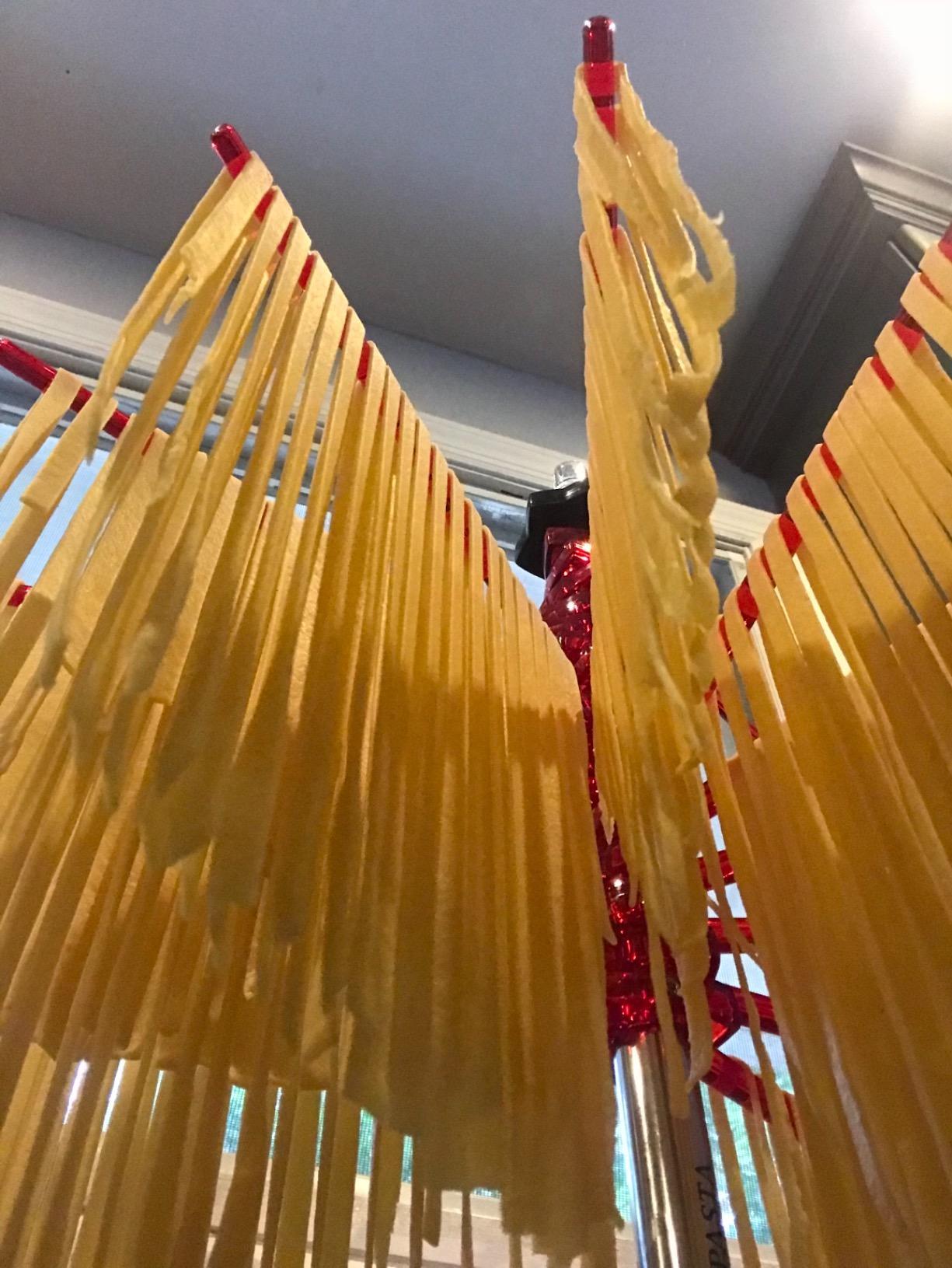 MARCATO Pasta Drying Rack, Clear customer photo 2