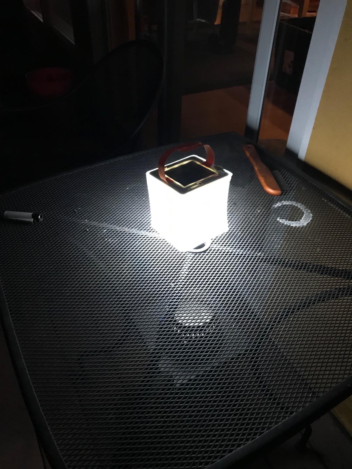 LuminAID Nova Inflatable Solar LED Lantern for Camping, Hiking & Travel customer photo 2