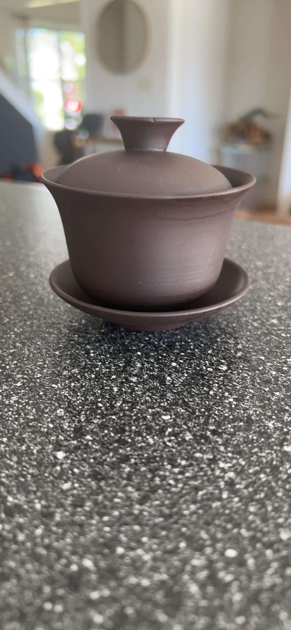 Gaiwan Teacup Kungfu Tea Bowl, Red, Zisha Red Clay, 4oz/130ml customer photo 2