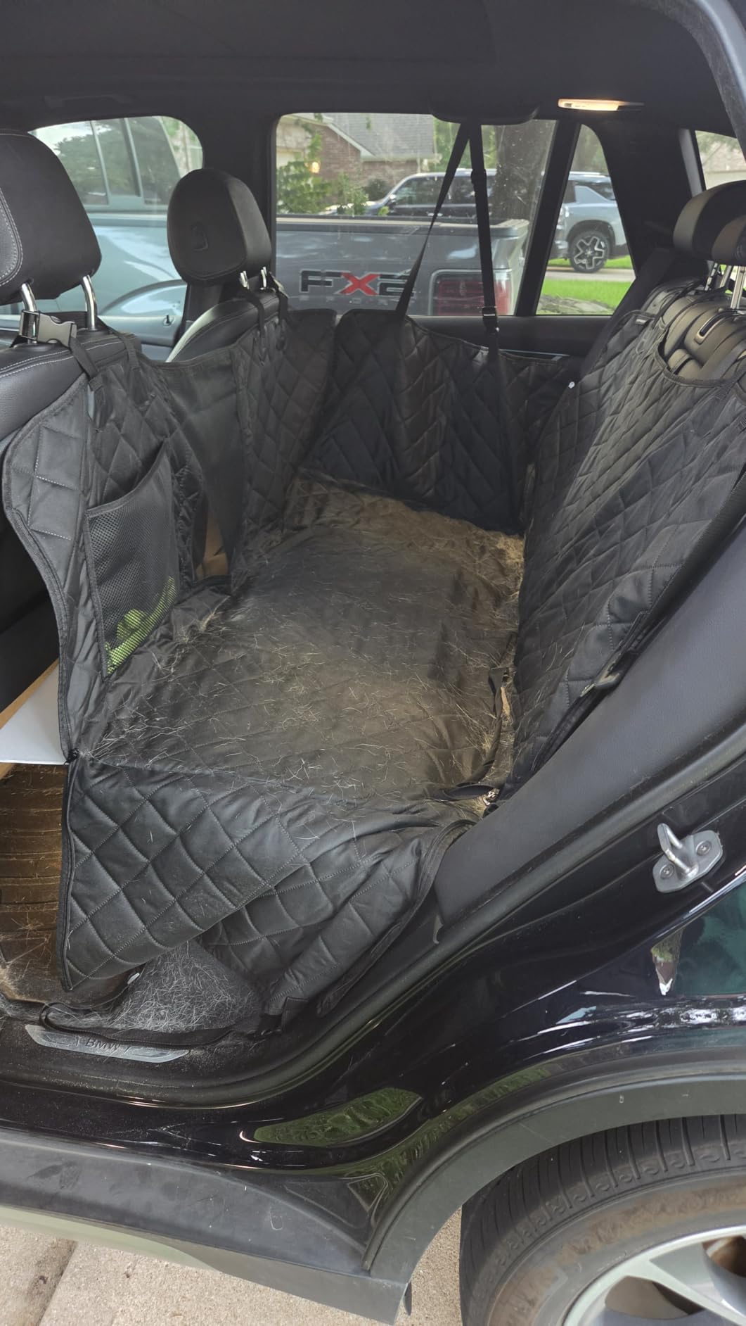 URPOWER Dog Car Seat Cover for Back Seat, 100% Waterproof Hammock for Car customer photo 1