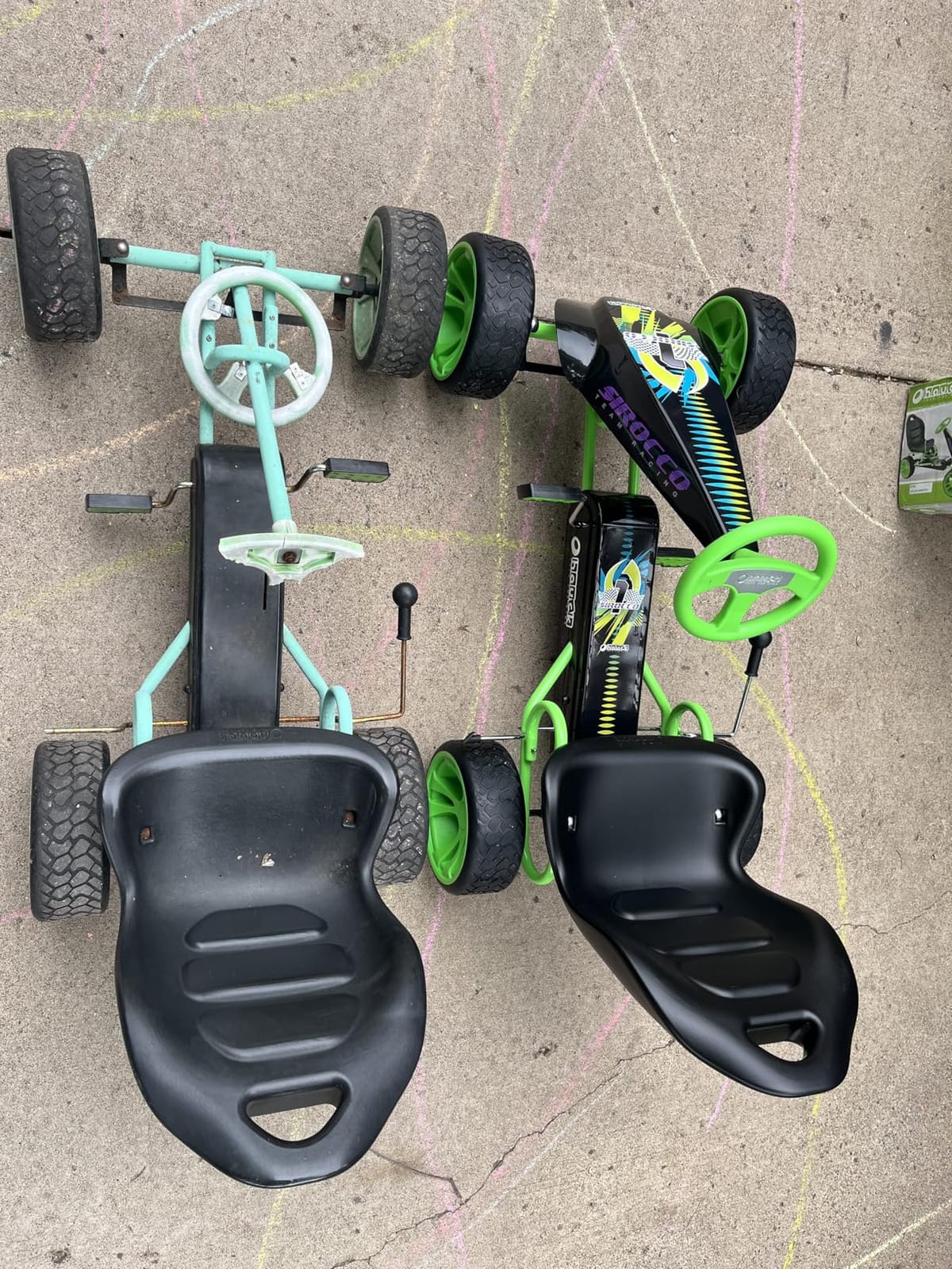 hauck Sirocco Go-Kart Kids Pedal Racing Cart w/ Low Profile Rubber Wheels & Ergonomic Seat customer photo 2