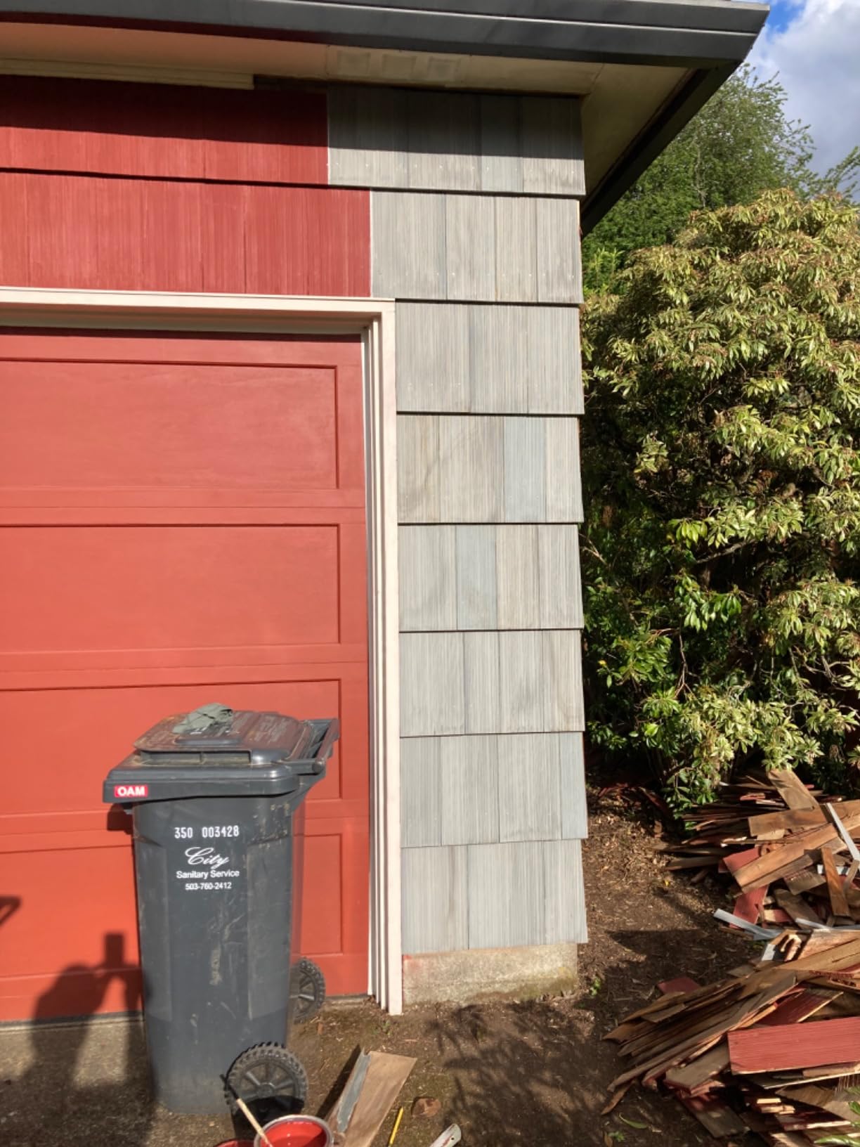 18 Inch Rebutted and Rejointed (R&R) Natural Groove Cedar Sidewall Shingles 1/2 Square Carton customer photo 1