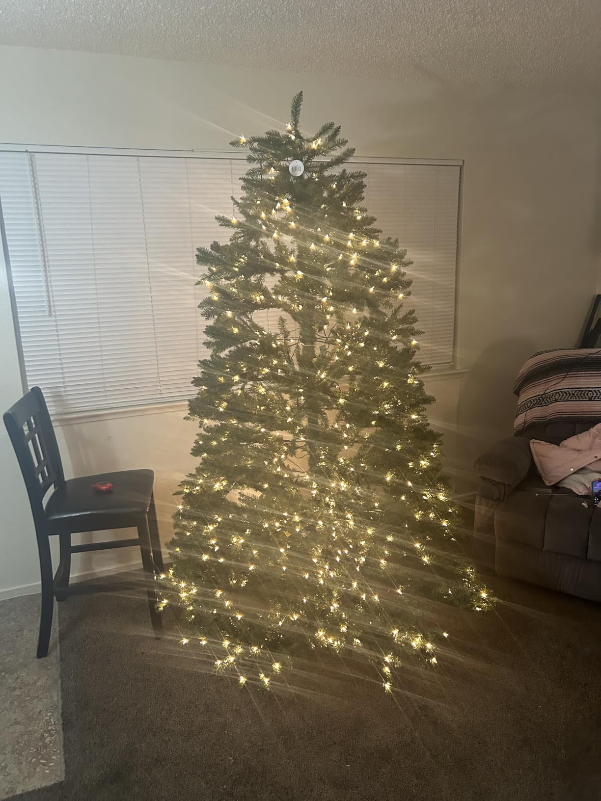 National Tree Company 6ft Pre-Lit Dunhill Fir Artificial Christmas Tree customer photo 2