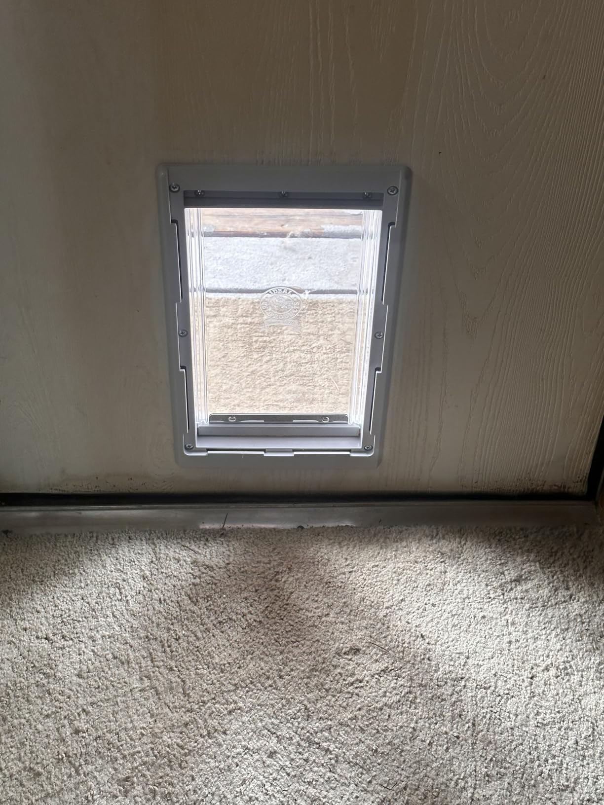 Ideal Pet Products Designer Series Plastic Pet Door customer photo 2