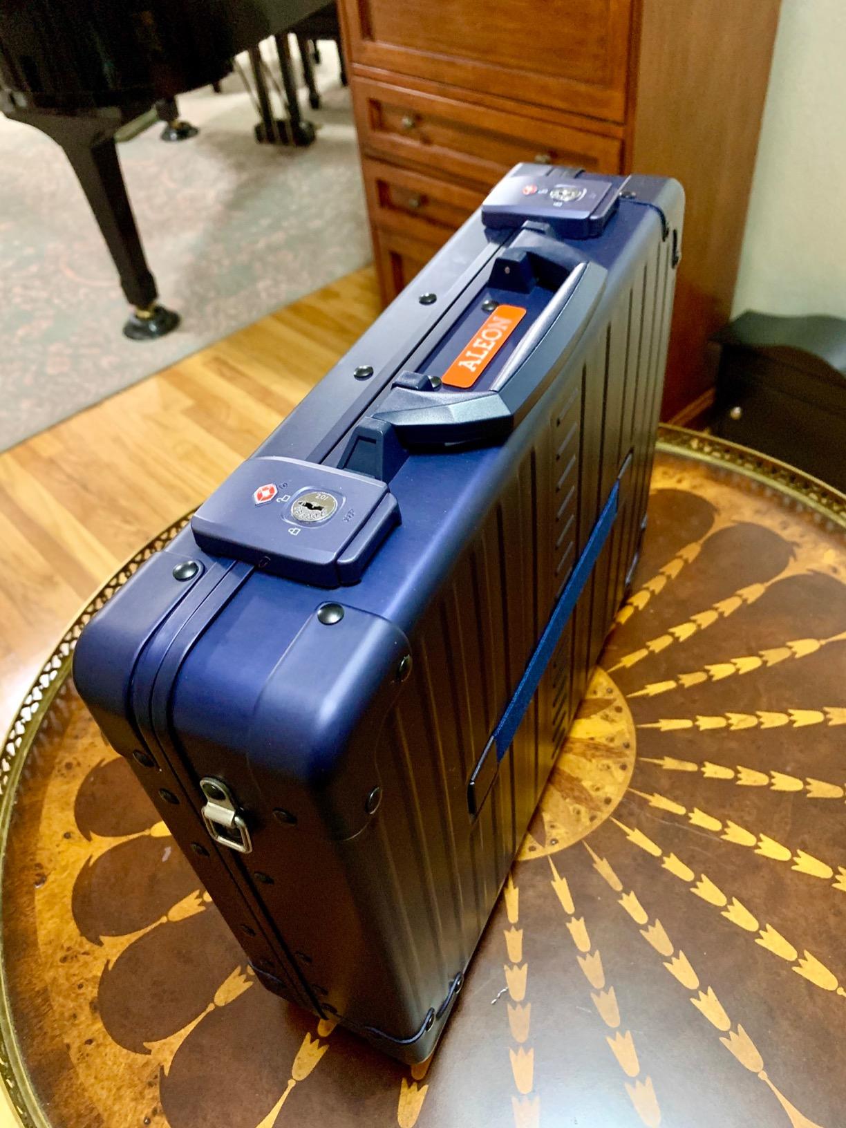 Aleon Premium Aluminum Briefcase for Men - TSA Lock Hard Shell Laptop Attache Case for Travel & Business customer photo 2