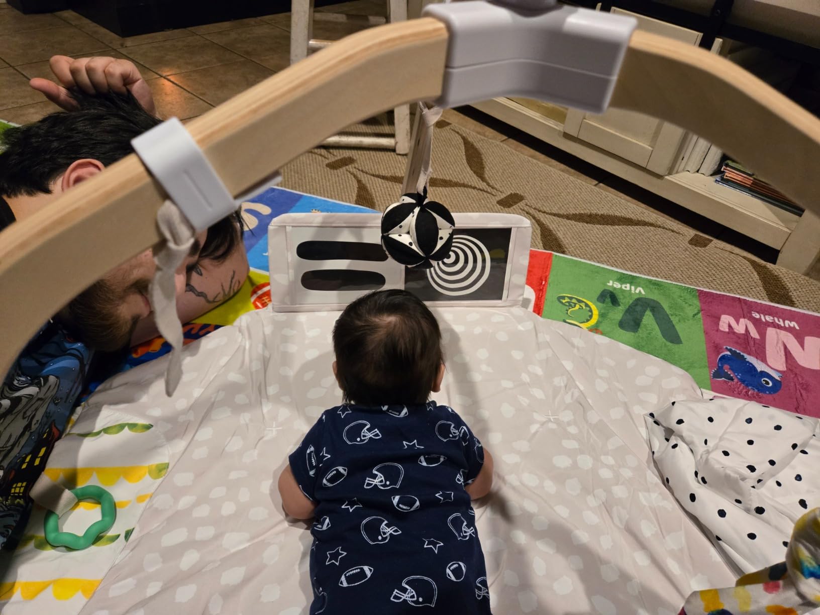Lovevery, The Play Gym, 5-Stage Baby Developmental for Full Year of Play customer photo 2