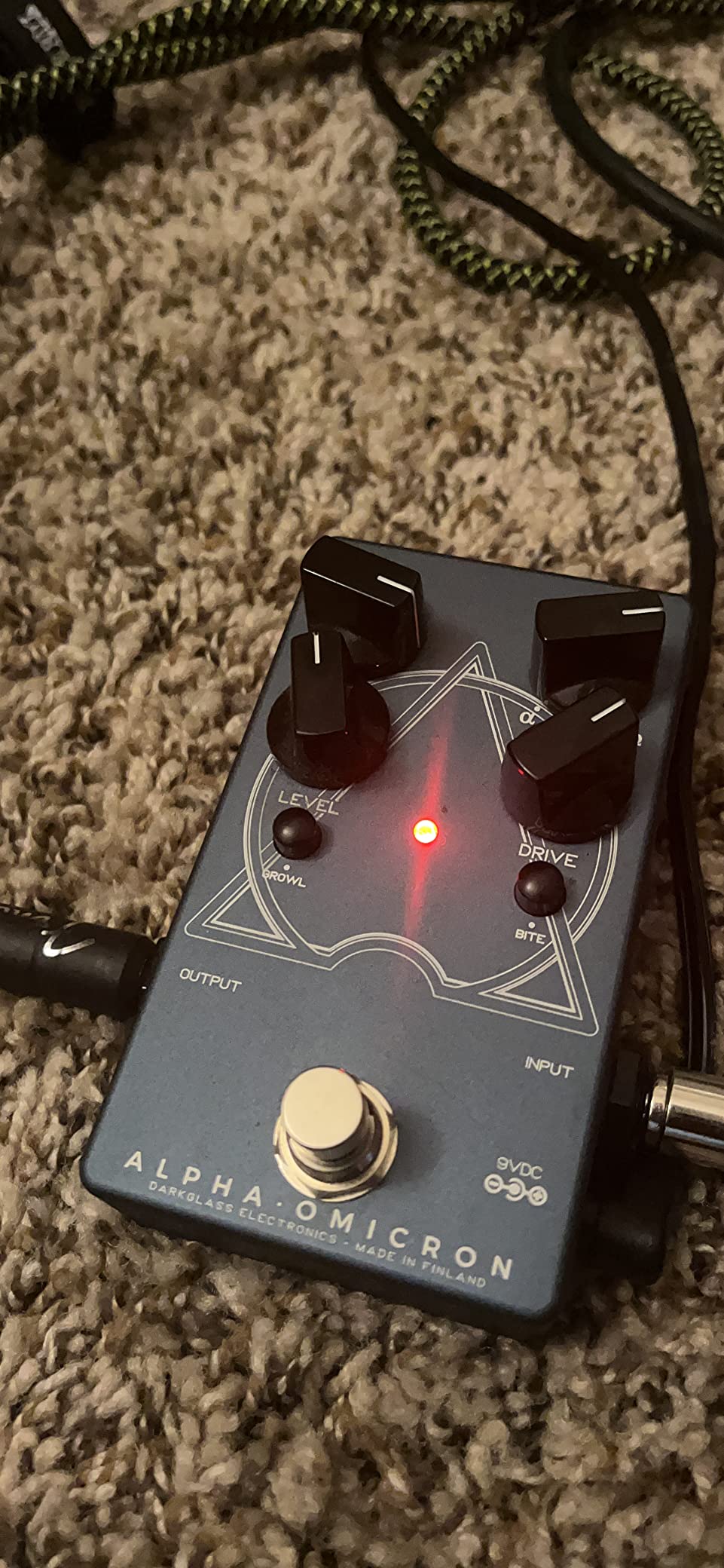 Darkglass Alpha Omicron Bass Preamp/OD Pedal w/ Dual Distortion Modes customer photo 1
