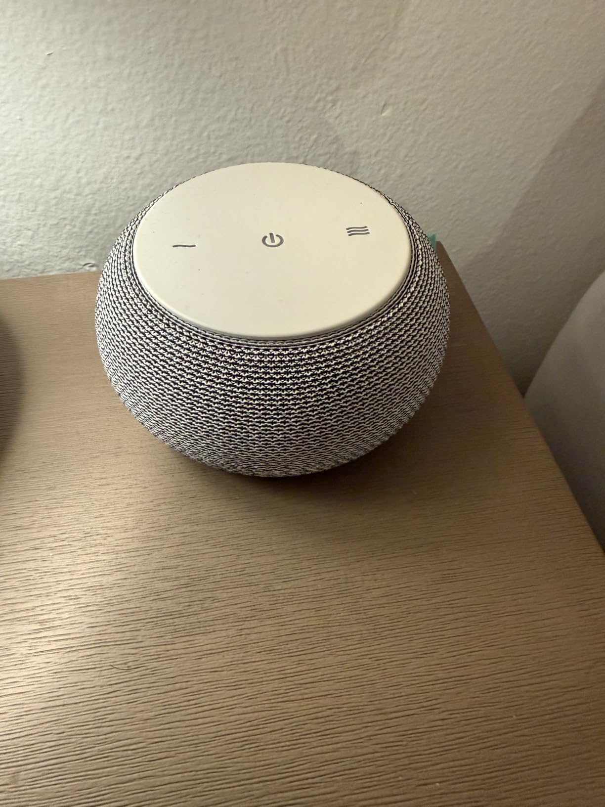 SNOOZ Original Smart White Noise Sound Machine, Real Fan Inside for Sleep customer photo 2