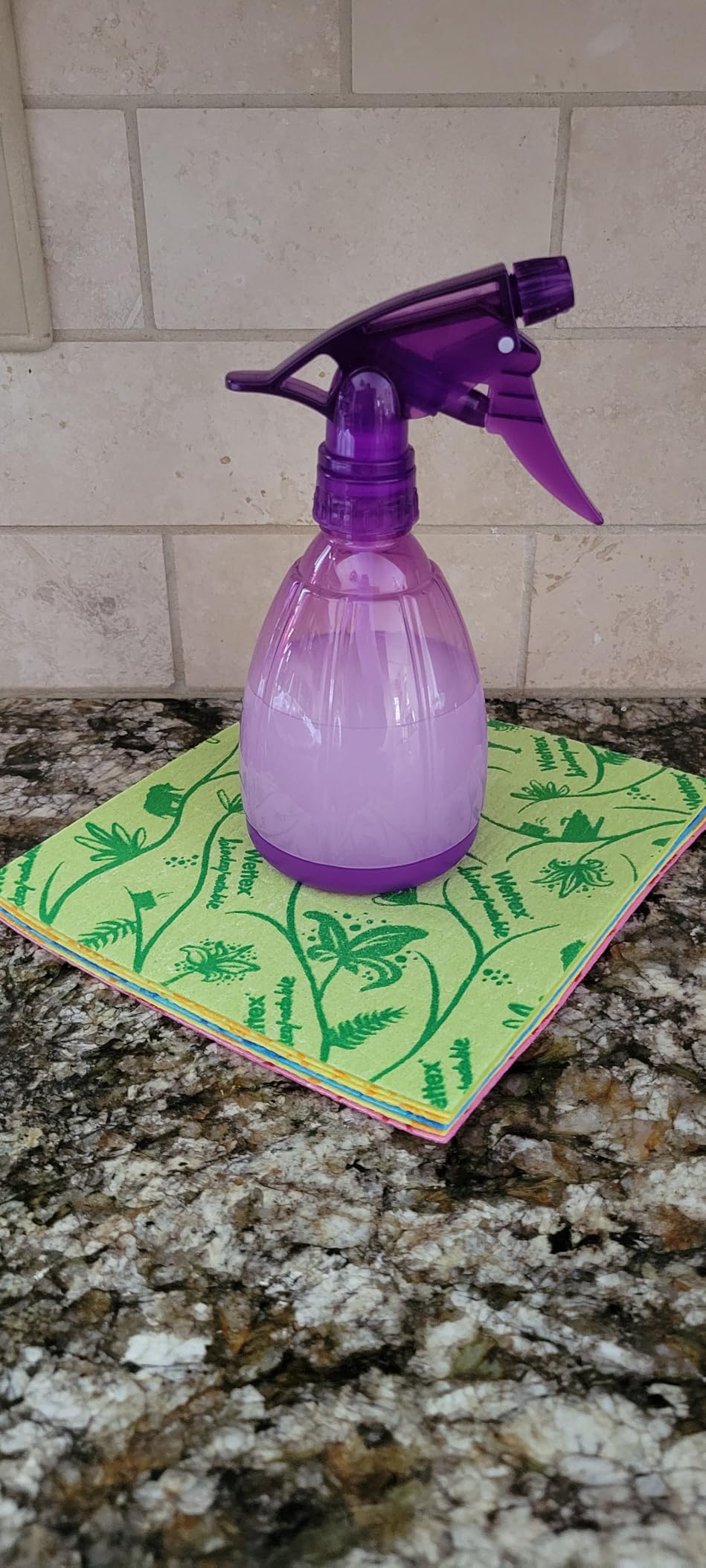 DilaBee Plastic Spray Bottles - 12oz (3 Pack) Water Spray Bottle for Hair, Gardening, Grilling & Cleaning Solution - Empty Spray Bottles for Cat - Small Spray Bottle customer photo 1