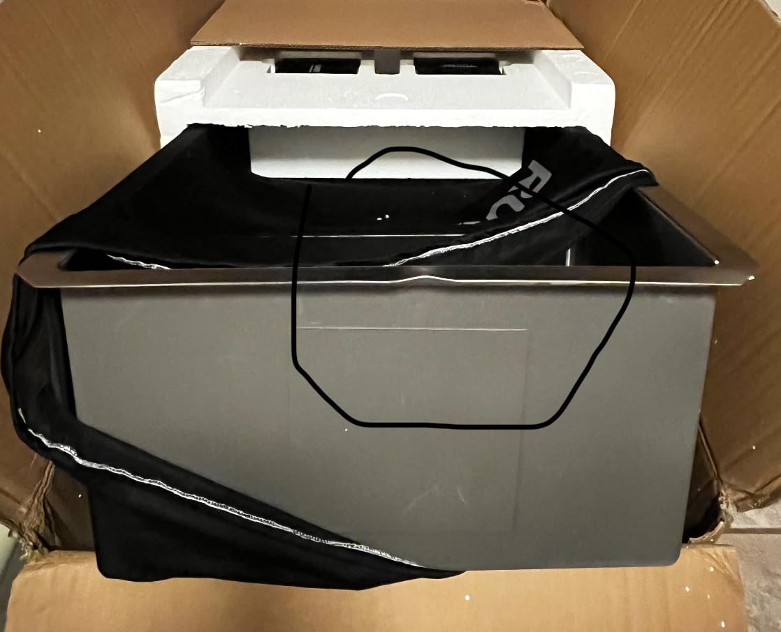 Ruvati 33-in 60/40 Low-Divide Undermount Kitchen Sink - RVH7419 customer photo 2