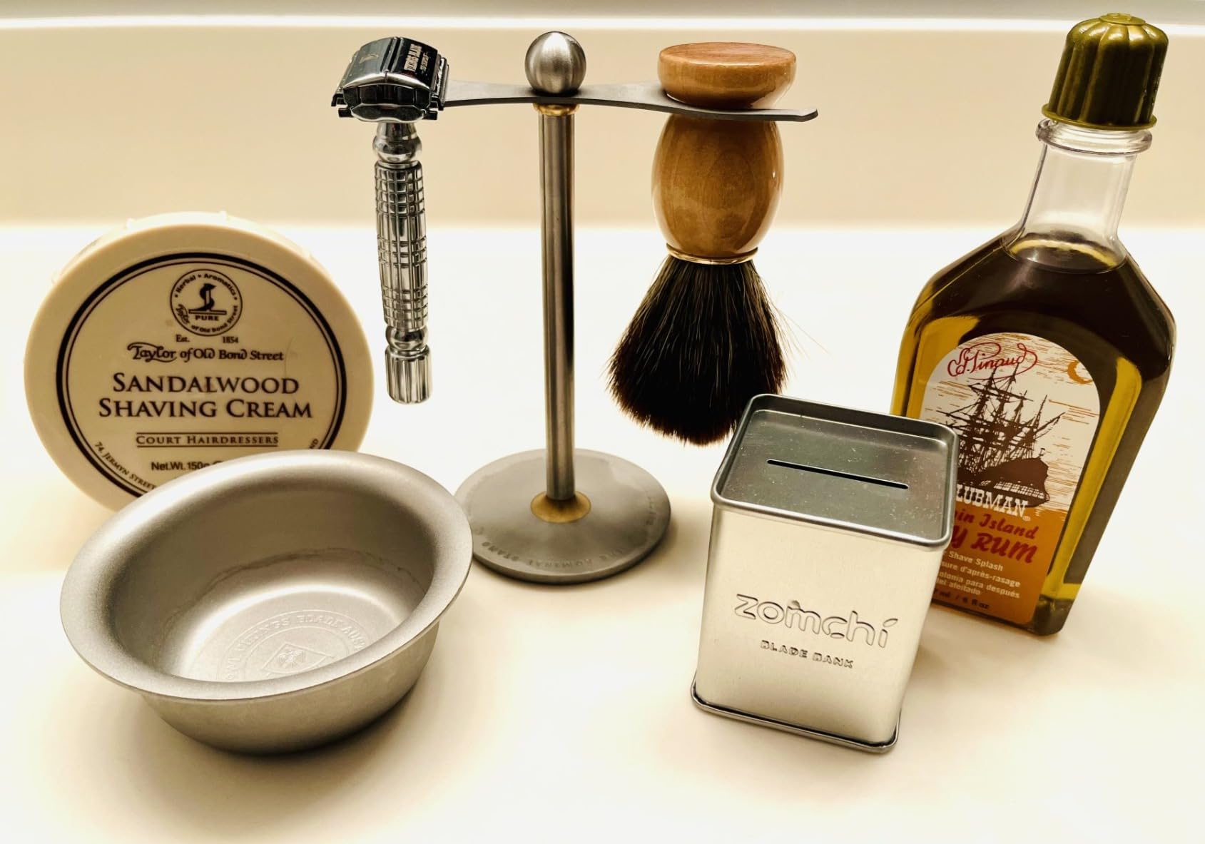 VIKINGS BLADE Double Edge Safety Razor for Men + 5 Swedish Steel Blades + Luxury Case. Smooth, Reusable, Eco-Friendly (Chieftain “Odin”) customer photo 1