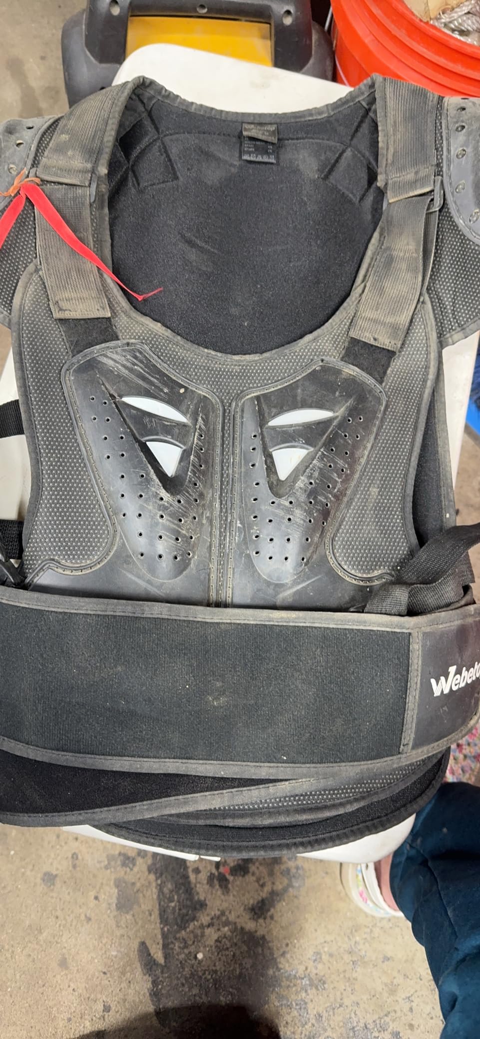 Webetop Adults Dirt Bike Body Chest Spine Protector Armor Vest for Skiing customer photo 1