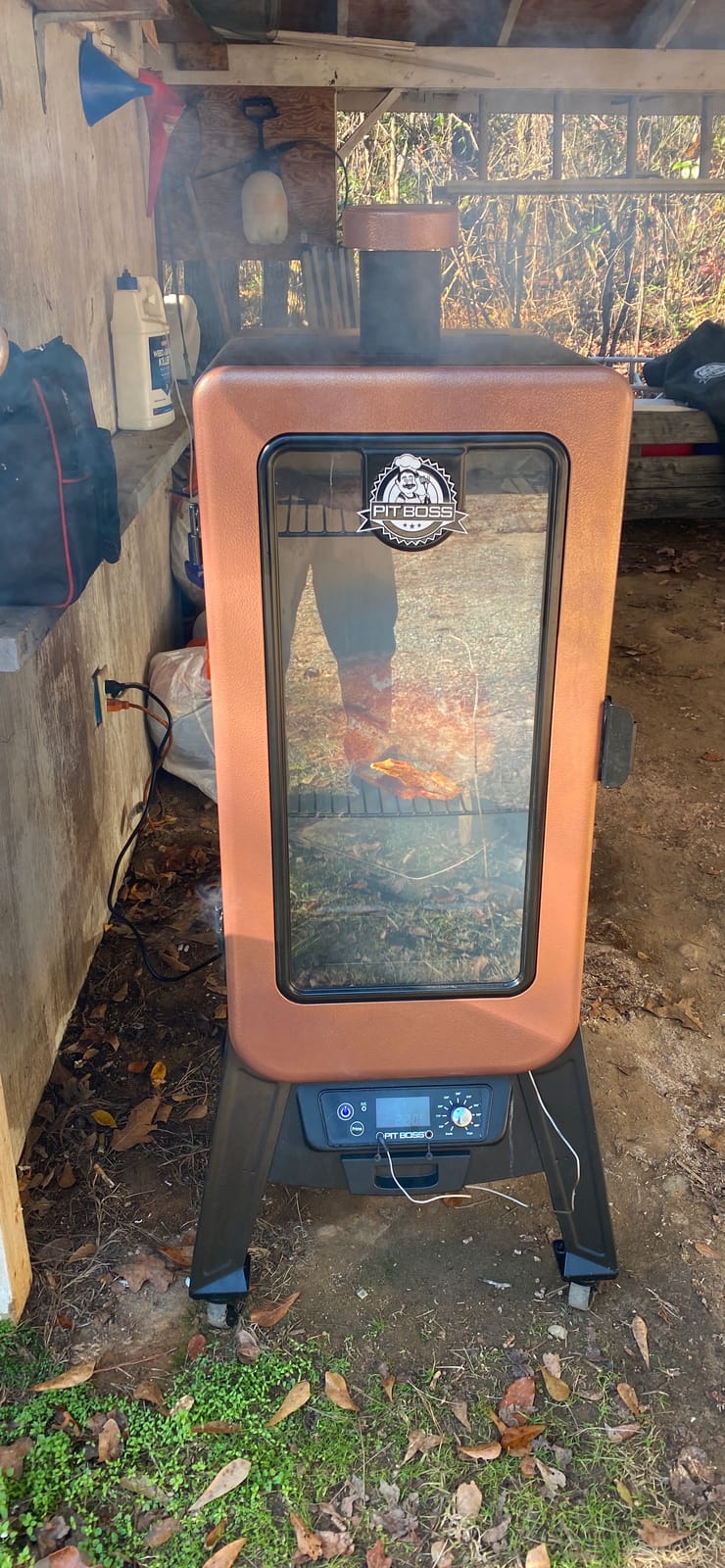 PIT BOSS PBV3P1 Vertical Pellet Smoker, Copper customer photo 1
