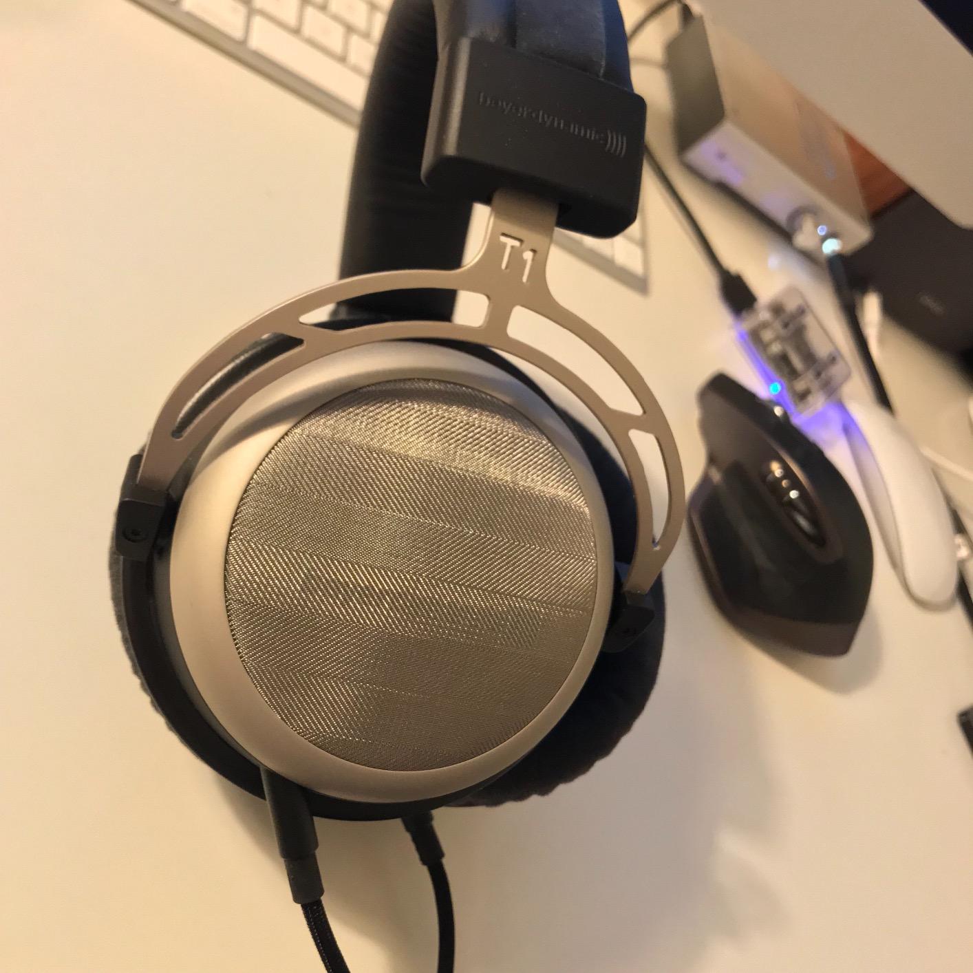 beyerdynamic T1 2nd Generation Audiophile Stereo Headphones with Dynamic Semi-Open Design (Limited Edition Black) customer photo 1