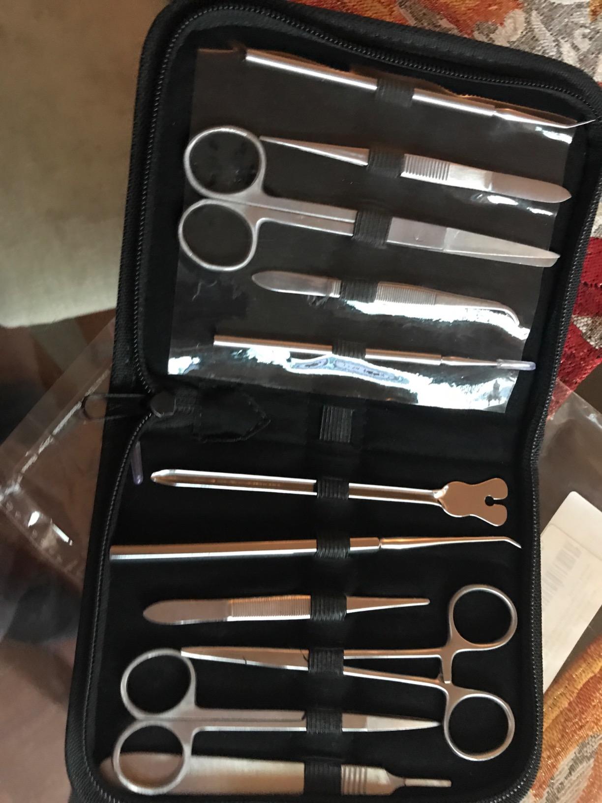 22Pcs Advanced Dissection Kit Medical Biology Veterinary Students Anatomy customer photo 1