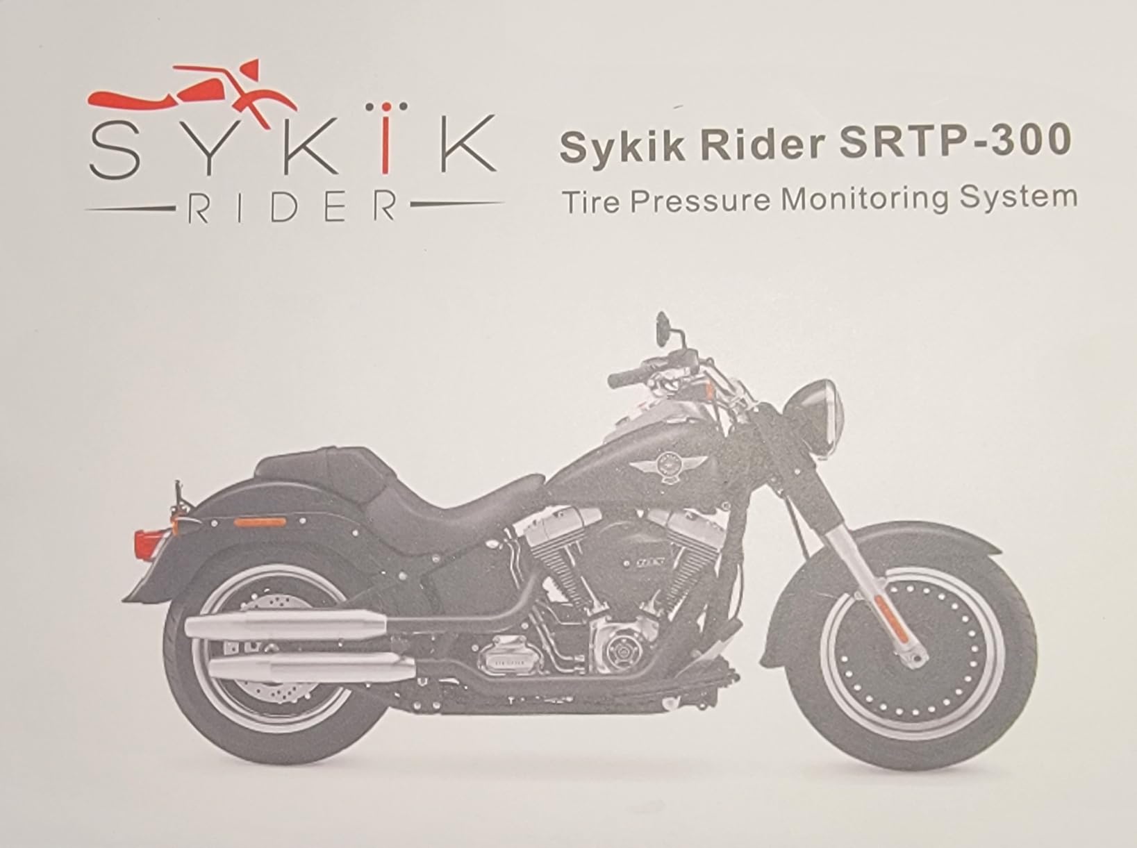Sykik Rider SRTP300 Wireless tire Pressure Monitoring System for Motorcycles with 1.5” Monitor. Check Your tire Pressure While Riding customer photo 2