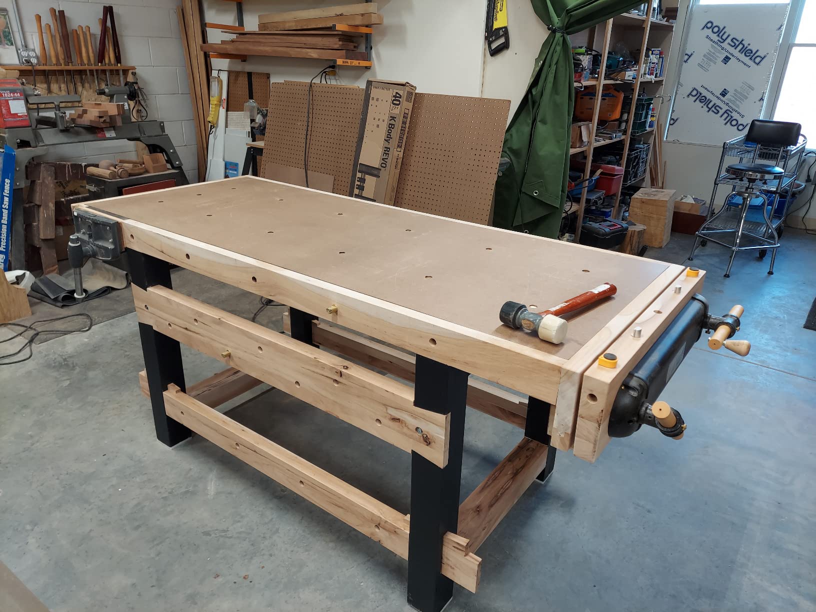 BESSEY KRE3518, 18 In., Parallel Clamp, K Body REVO Series - 1700 lbs Nominal Clamping Force , Spreader, and Woodworking Accessories - Clamps and Tools for Woodworking, Cabinetry, Case Work customer photo 1