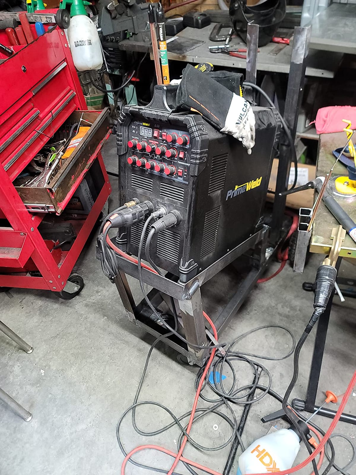 PRIMEWELD TIG225X 225 Amp IGBT AC DC Tig/Stick Welder with Pulse CK17 Flex Torch and Cable customer photo 1