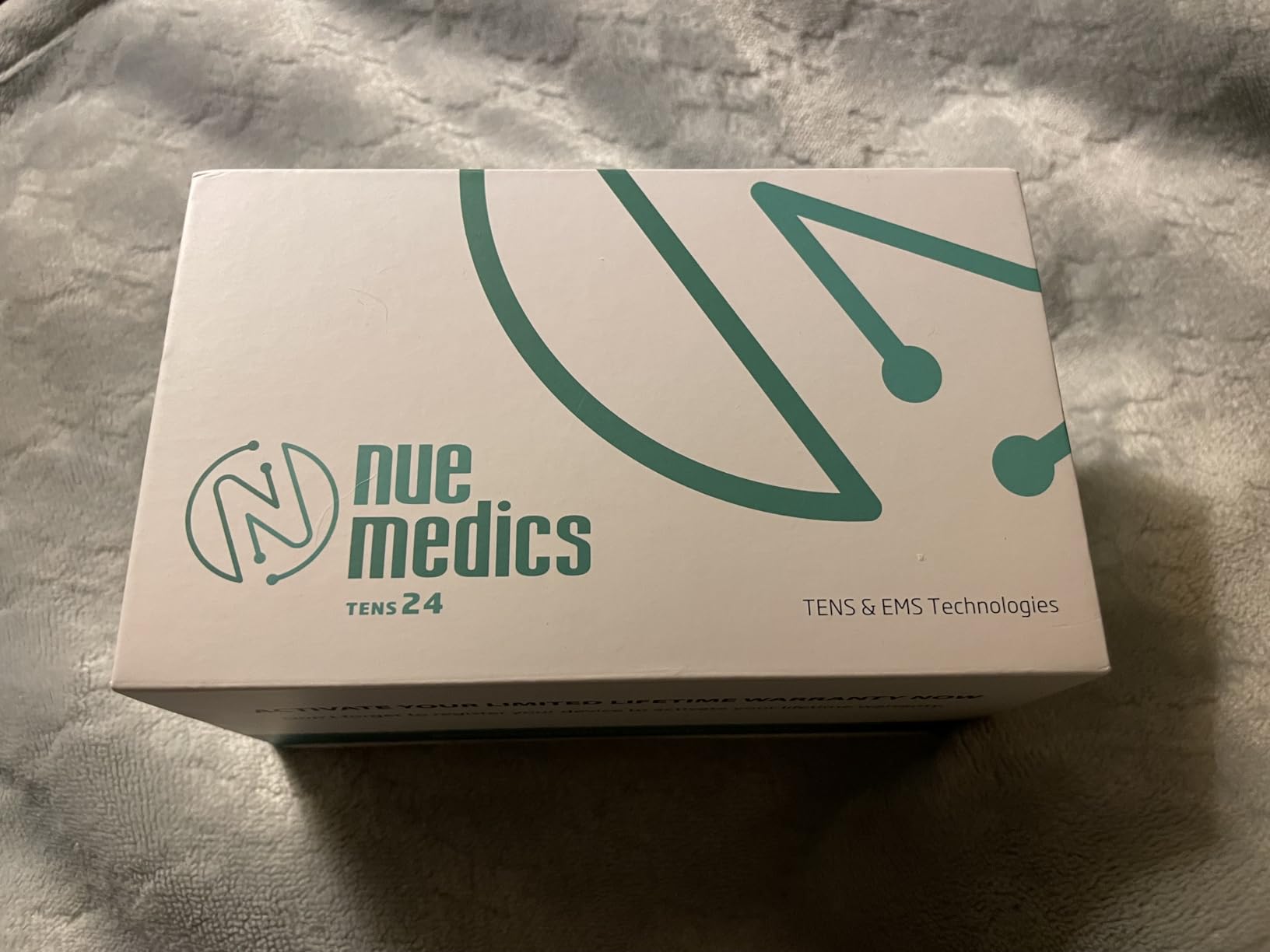 NueMedics Tens Unit Machine Pulse Massager for Pain Relief, 24 Massage Modes, Rechargeable Muscle Stimulator Device with 10 Pads customer photo 1